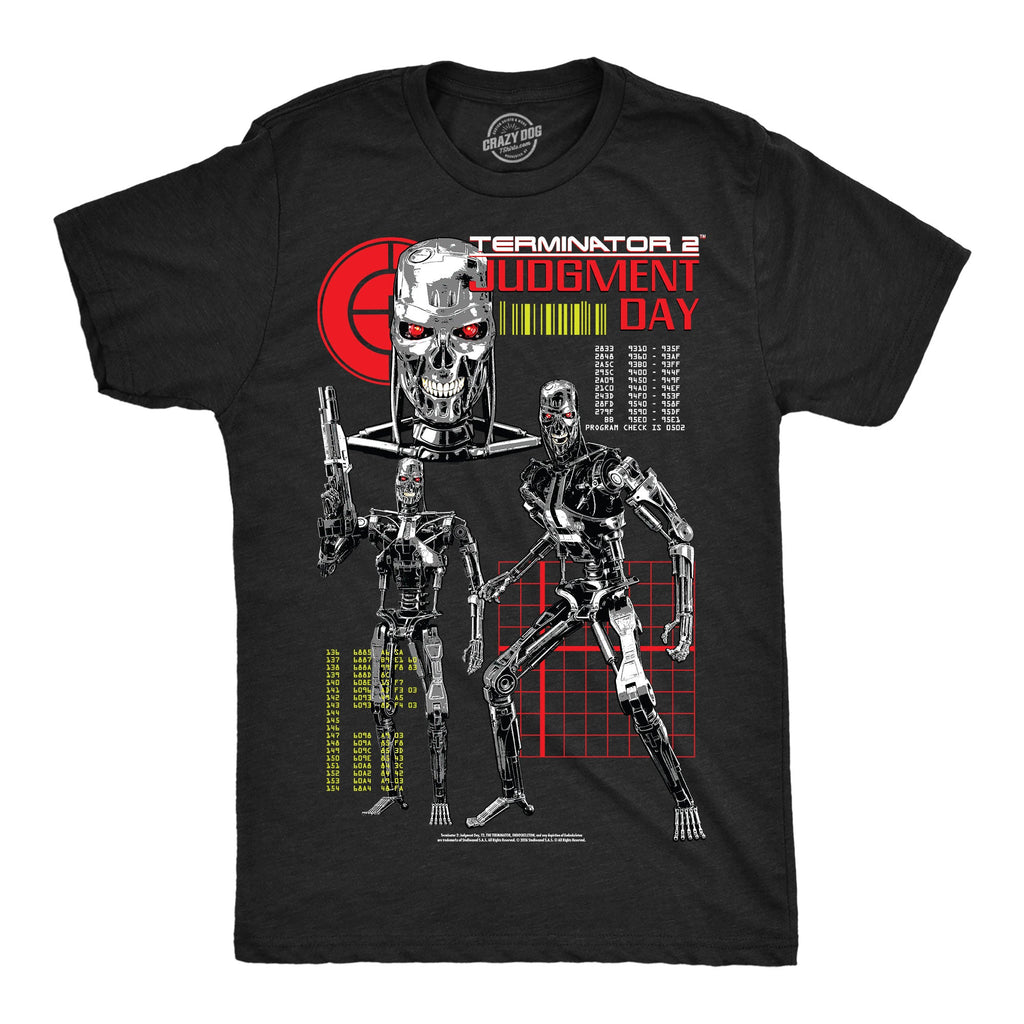 Terminator 2 Endo Collage Men's T Shirt