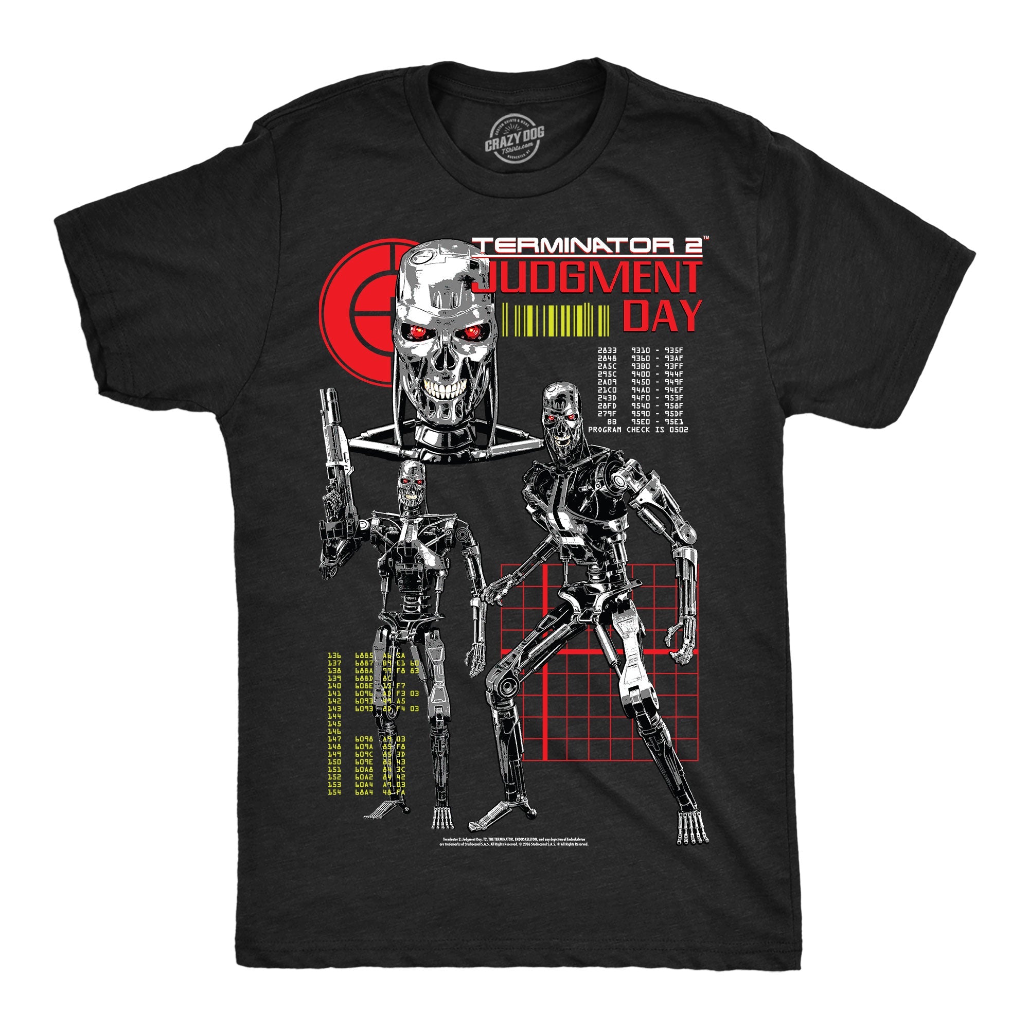Terminator 2 Endo Collage Men's T Shirt