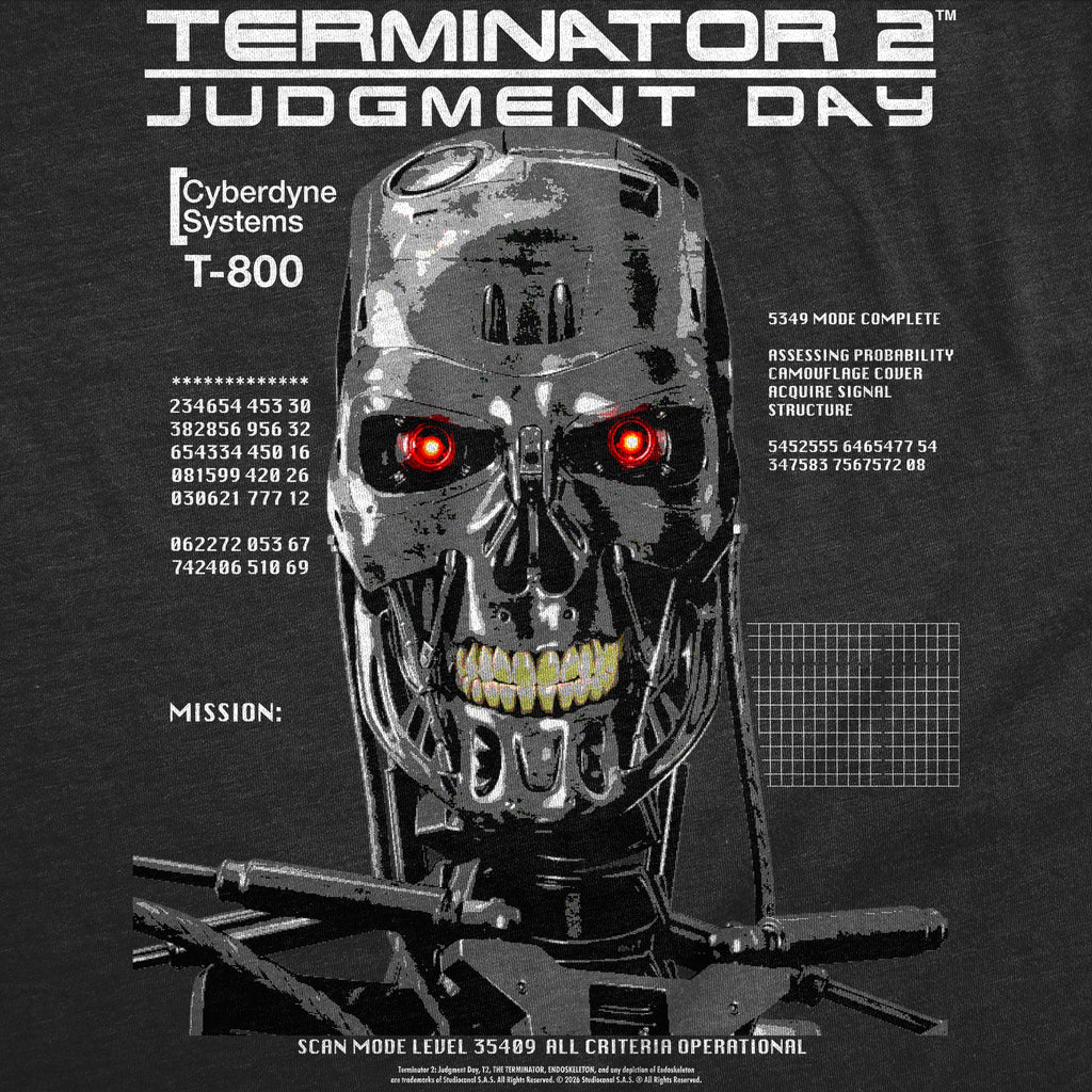 T 800 Endo Skull Women's T Shirt