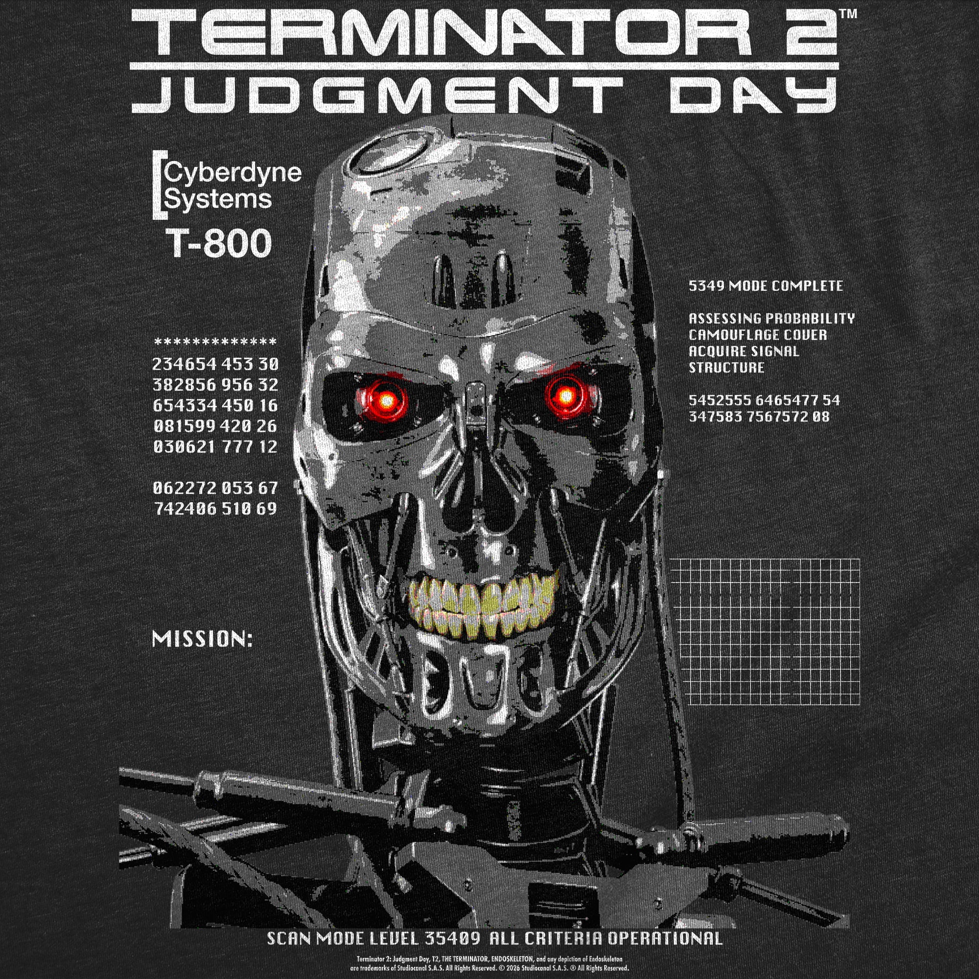 T 800 Endo Skull Women's T Shirt