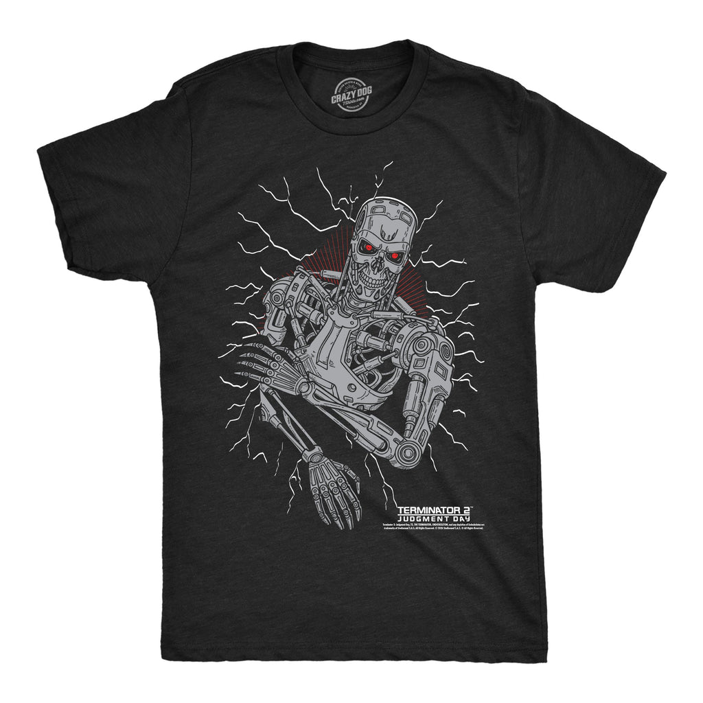 T 800 Bust Through Men's T Shirt