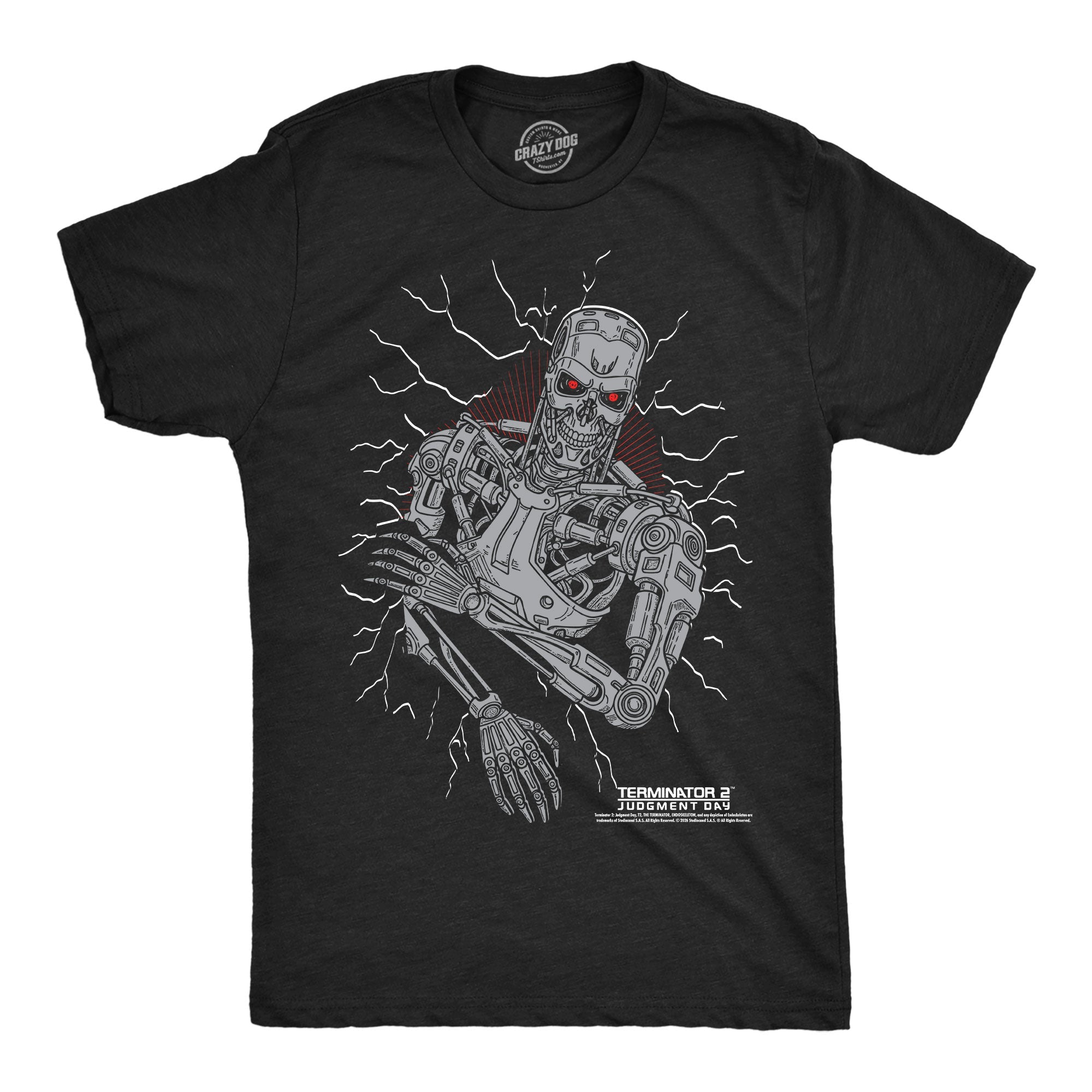 T 800 Bust Through Men's T Shirt