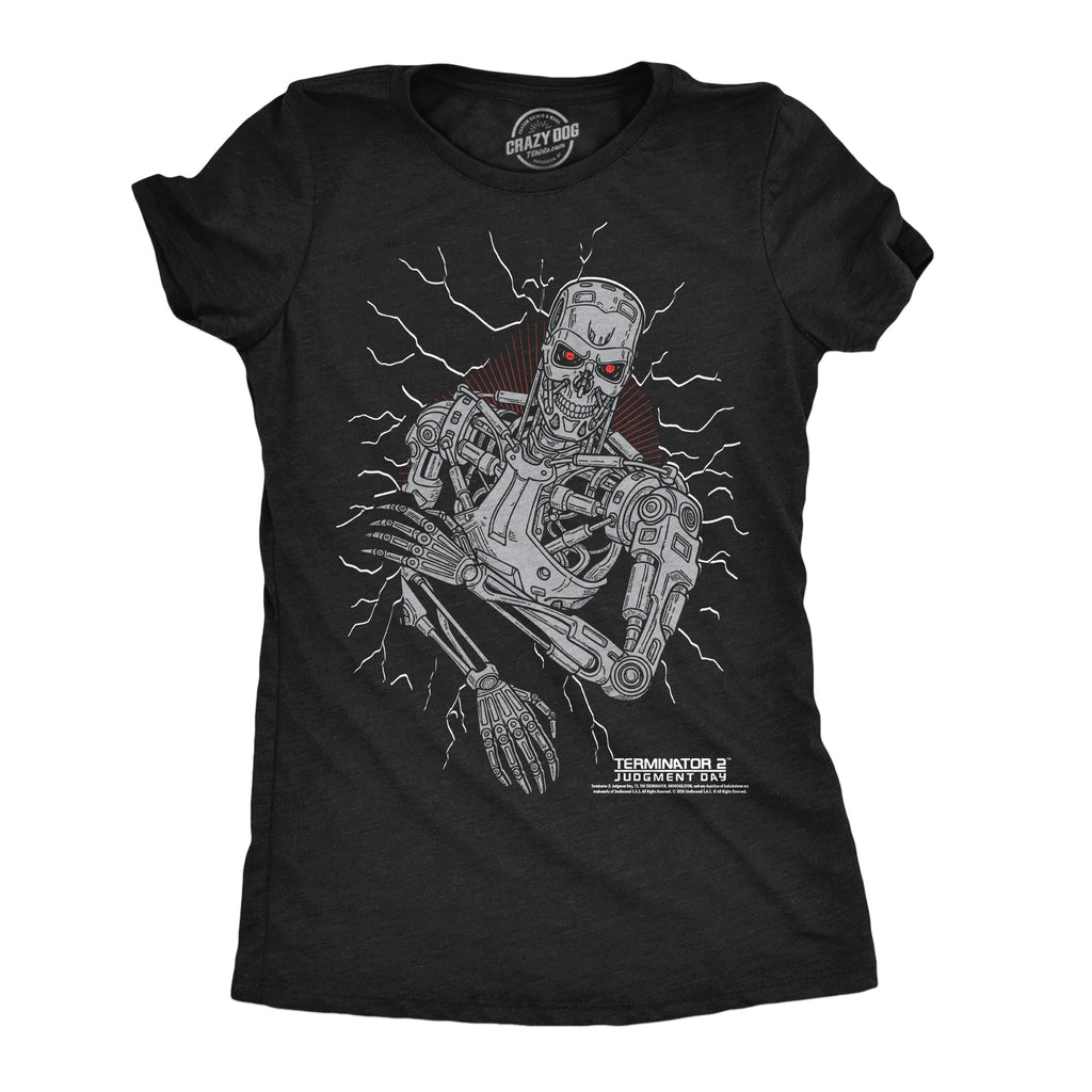 T 800 Bust Through Women's T Shirt