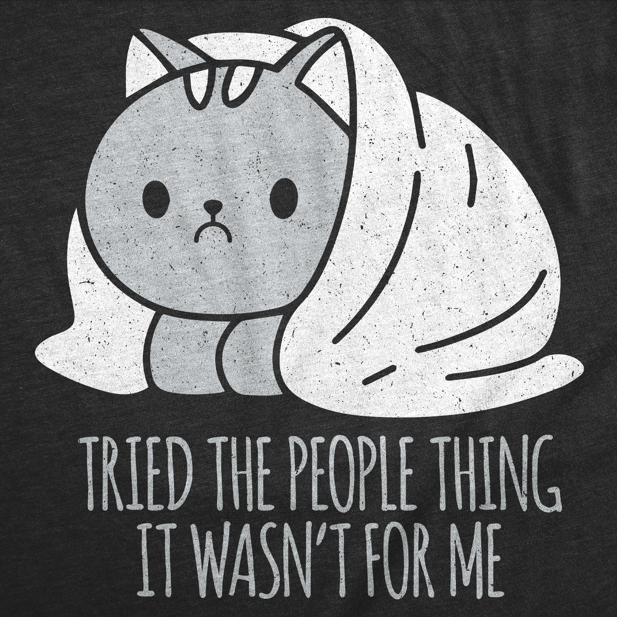 Tried The People Thing It Wasnt For Me Women's T Shirt