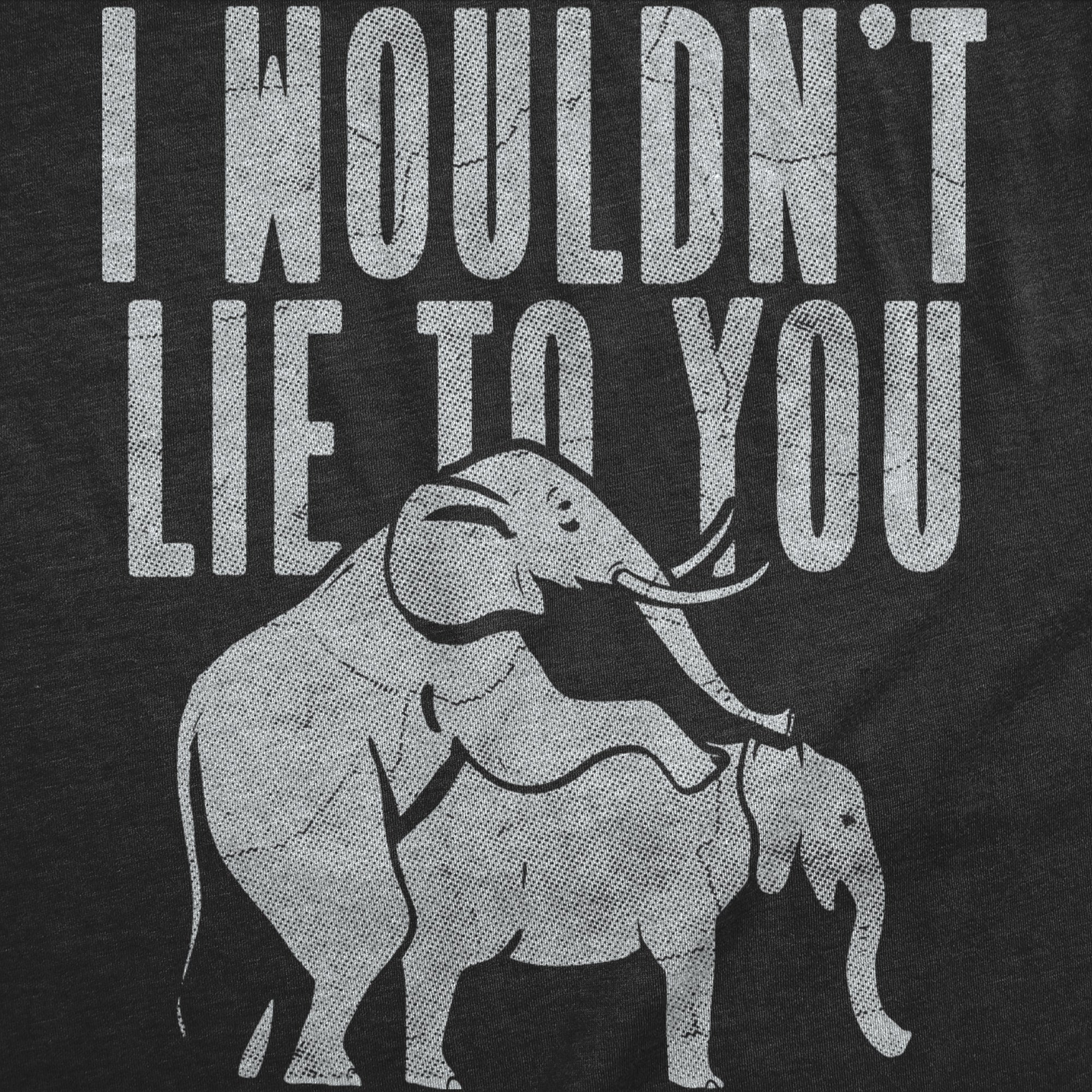 Theres Two Elephants Fucking On The Back Of My Shirt Men's T Shirt