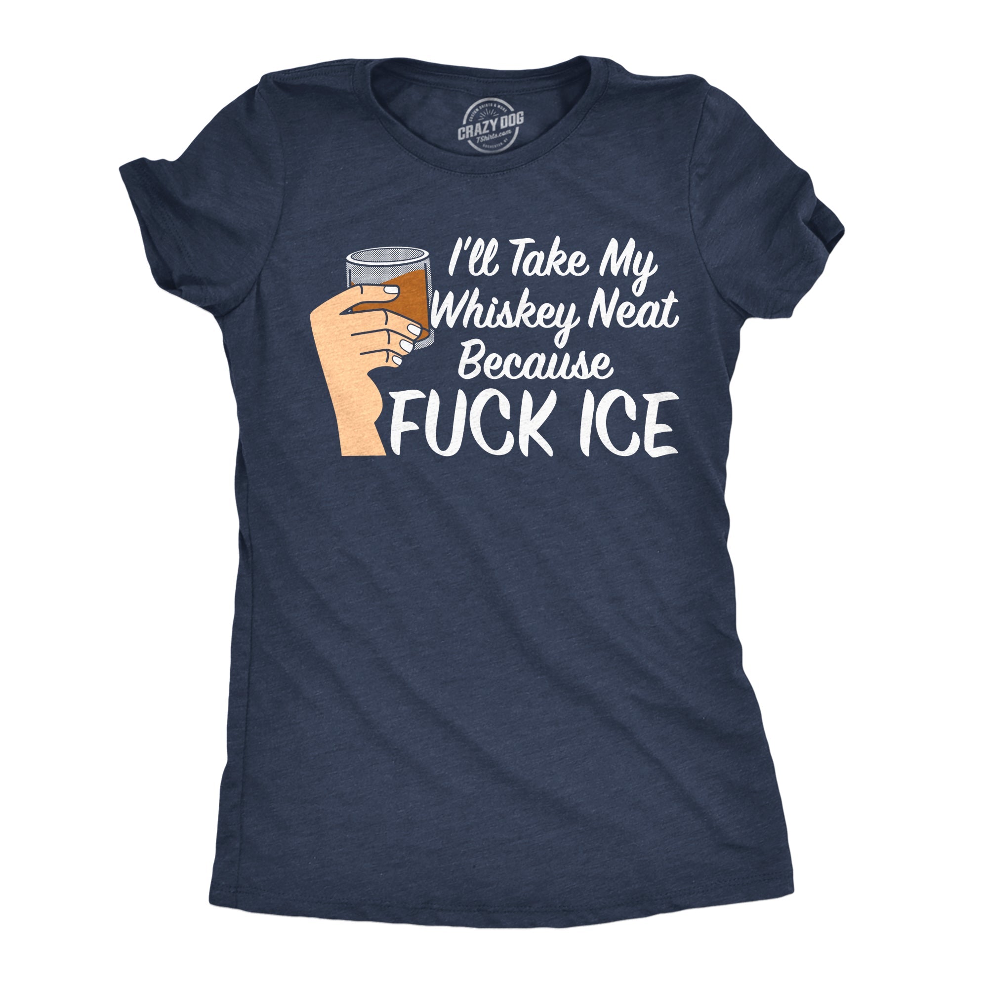 Fuck ICE No Human Is Illegal Women's T Shirt