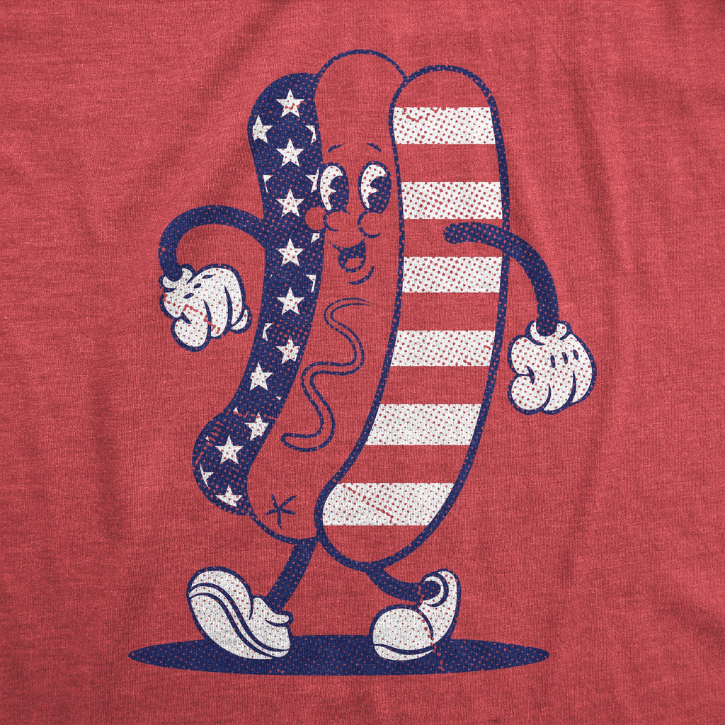 Fourth Of July Hotdog Youth T Shirt