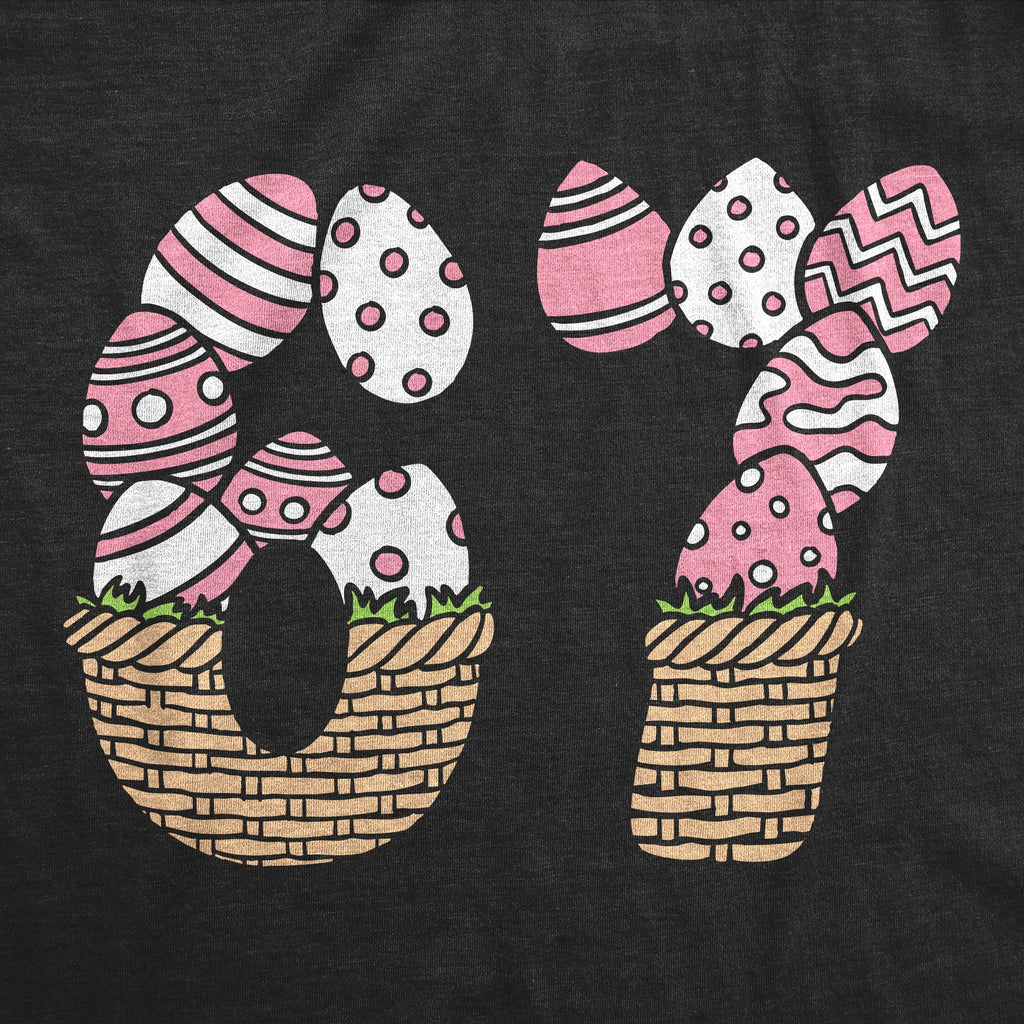 6 7 Easter Basket Youth T Shirt