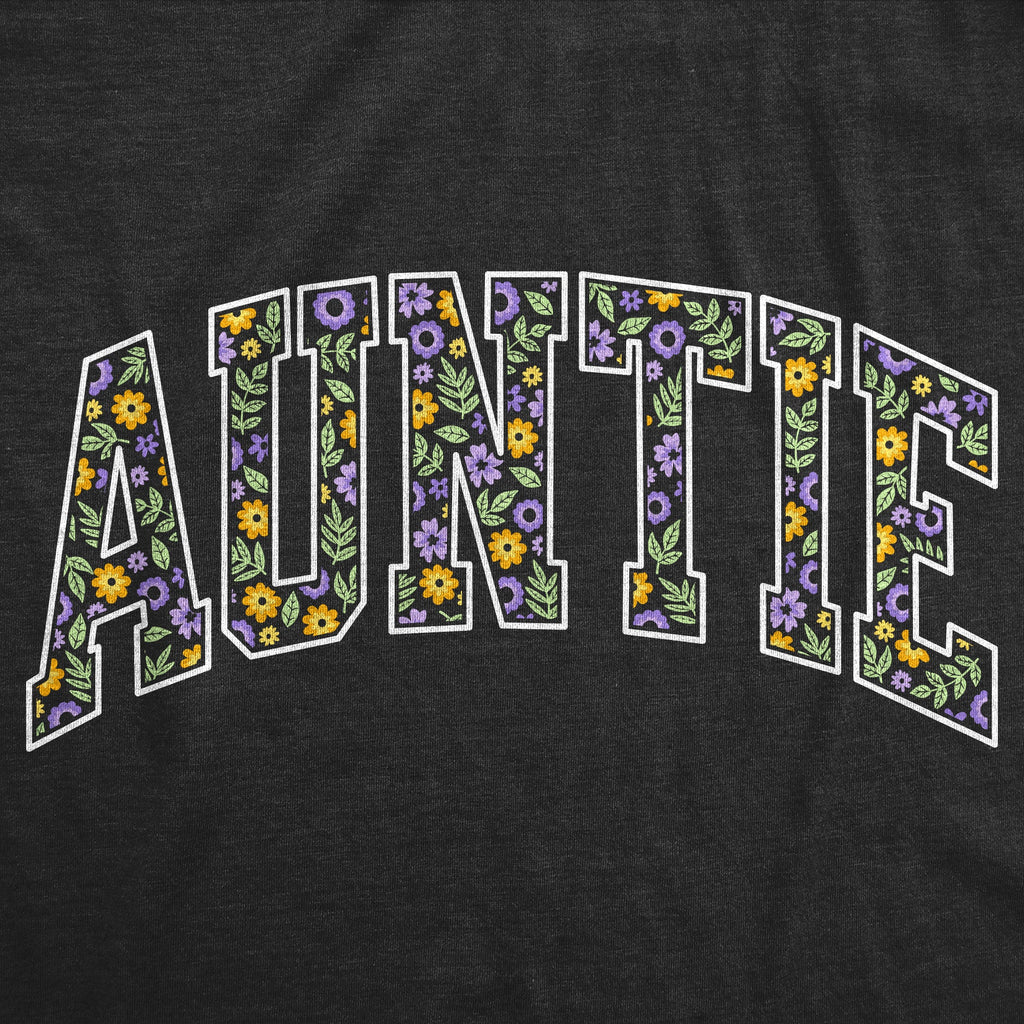 Auntie Floral Women's T Shirt