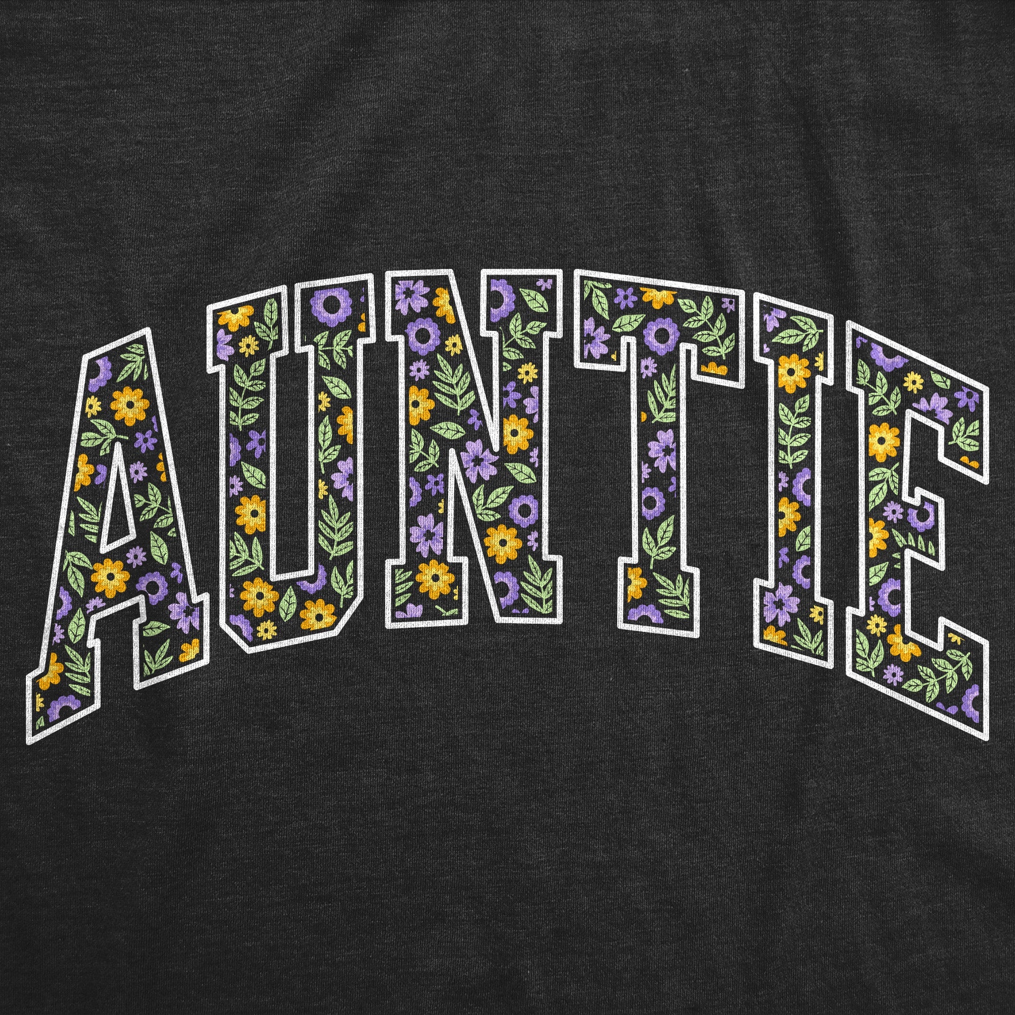 Auntie Floral Women's T Shirt