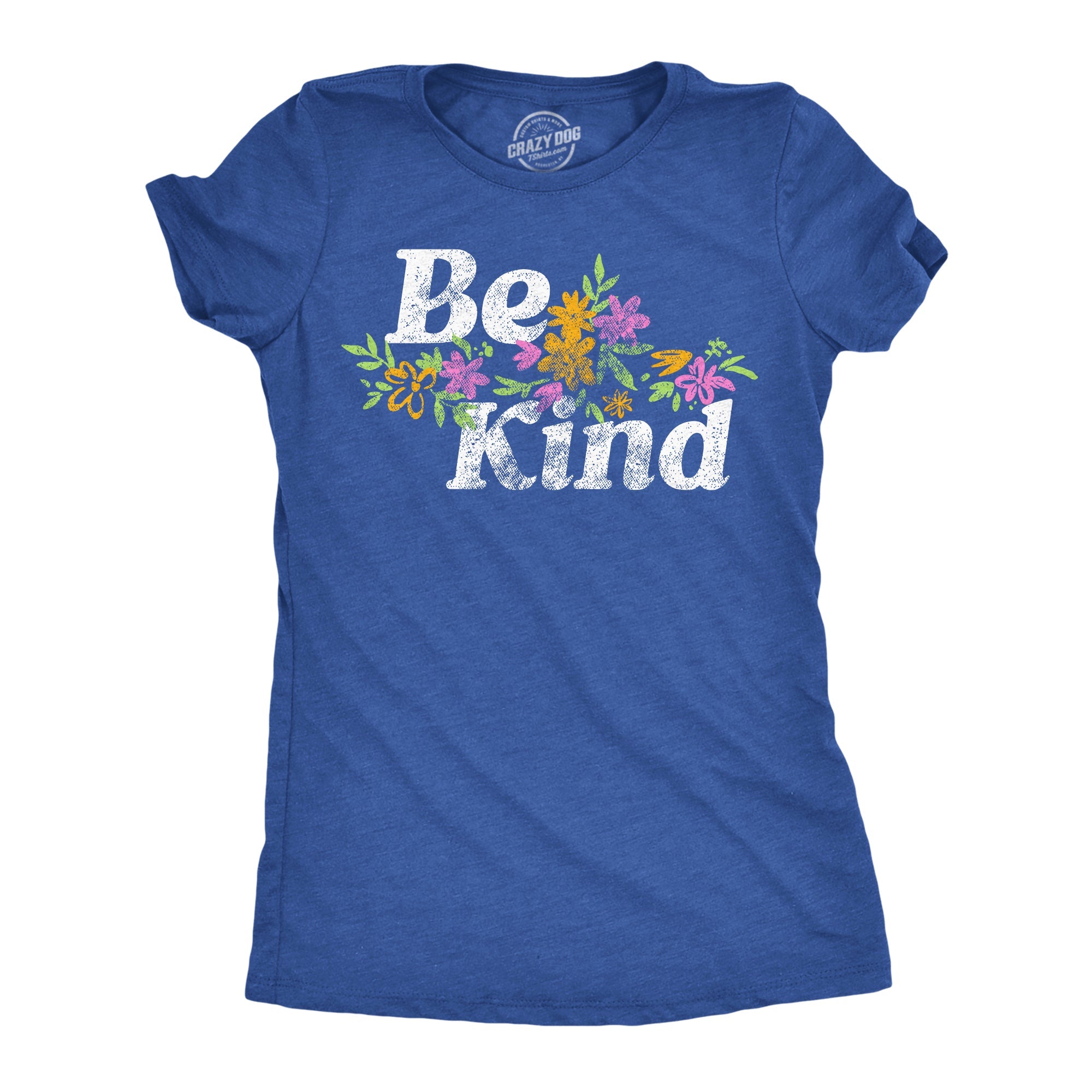Be Kind Floral Women's T Shirt