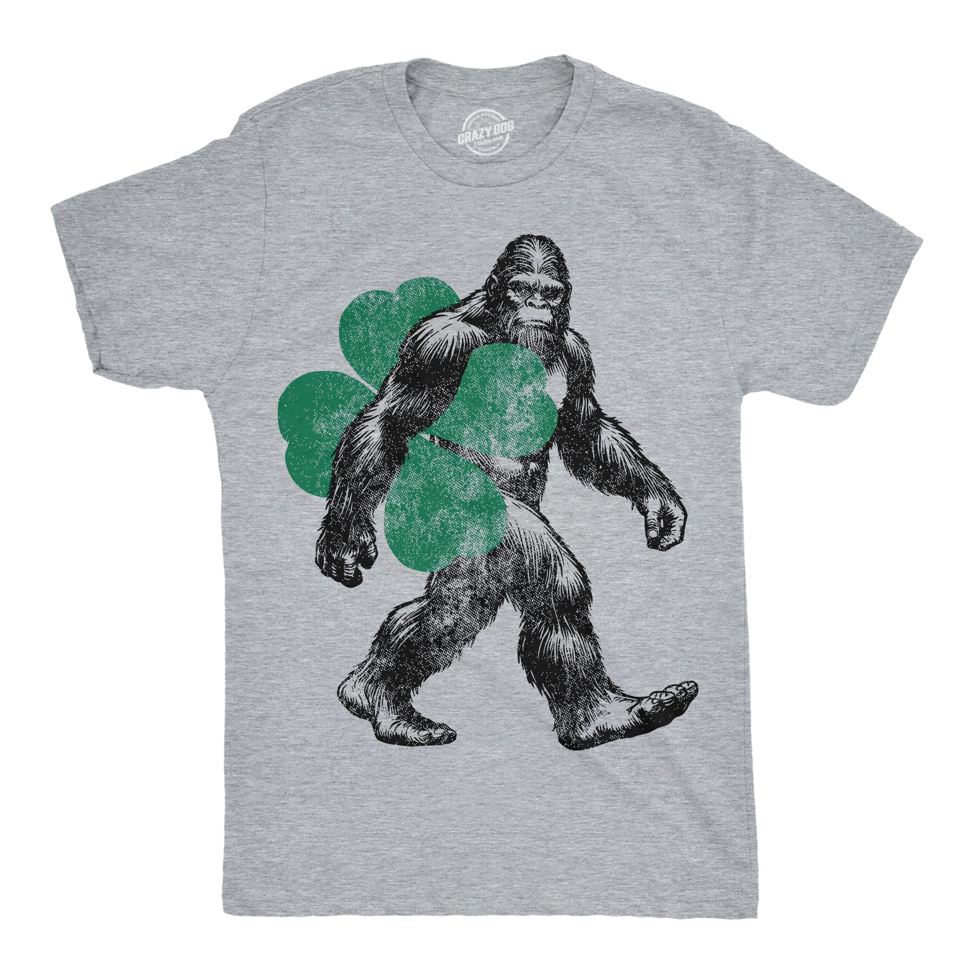 Bigfoot Clover Men's T Shirt