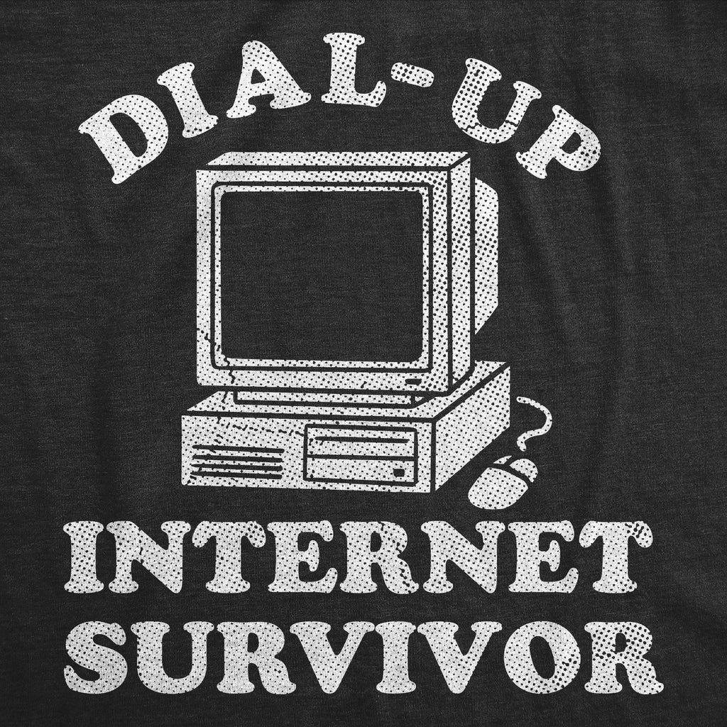 Dial Up Internet Survivor Men's T Shirt