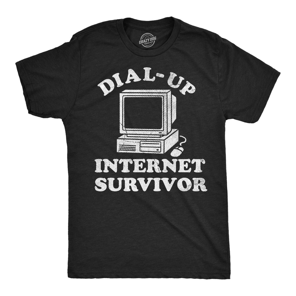 Dial Up Internet Survivor Men's T Shirt