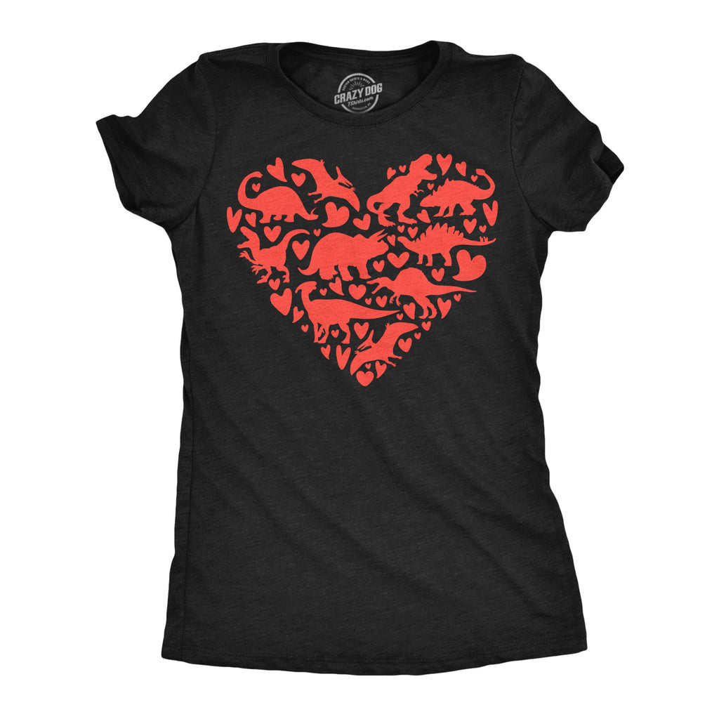 Dino Heart Women's T Shirt
