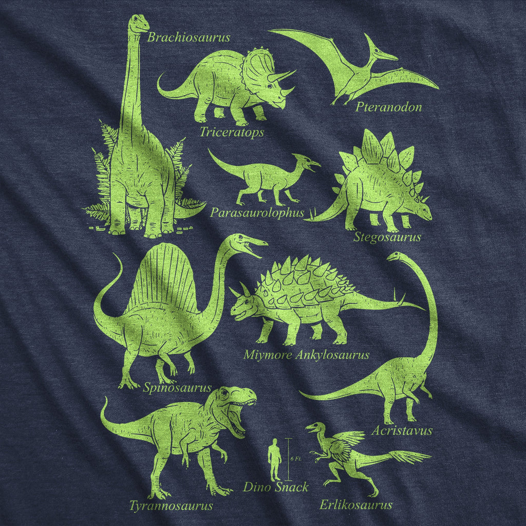 Dinosaurs And Human Dino Snack Youth T Shirt