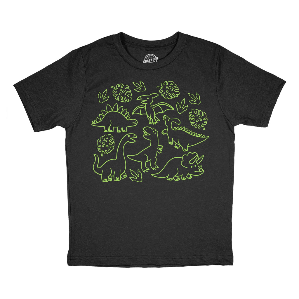 Doodle Dinos Youth T Shirt