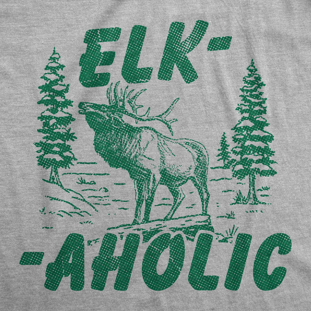Elk Aholic Men's T Shirt
