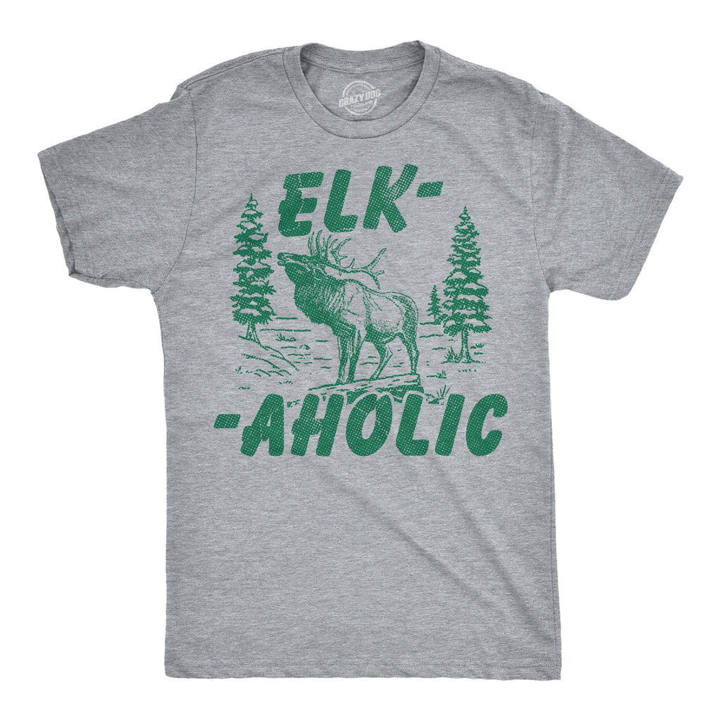 Elk Aholic Men's T Shirt