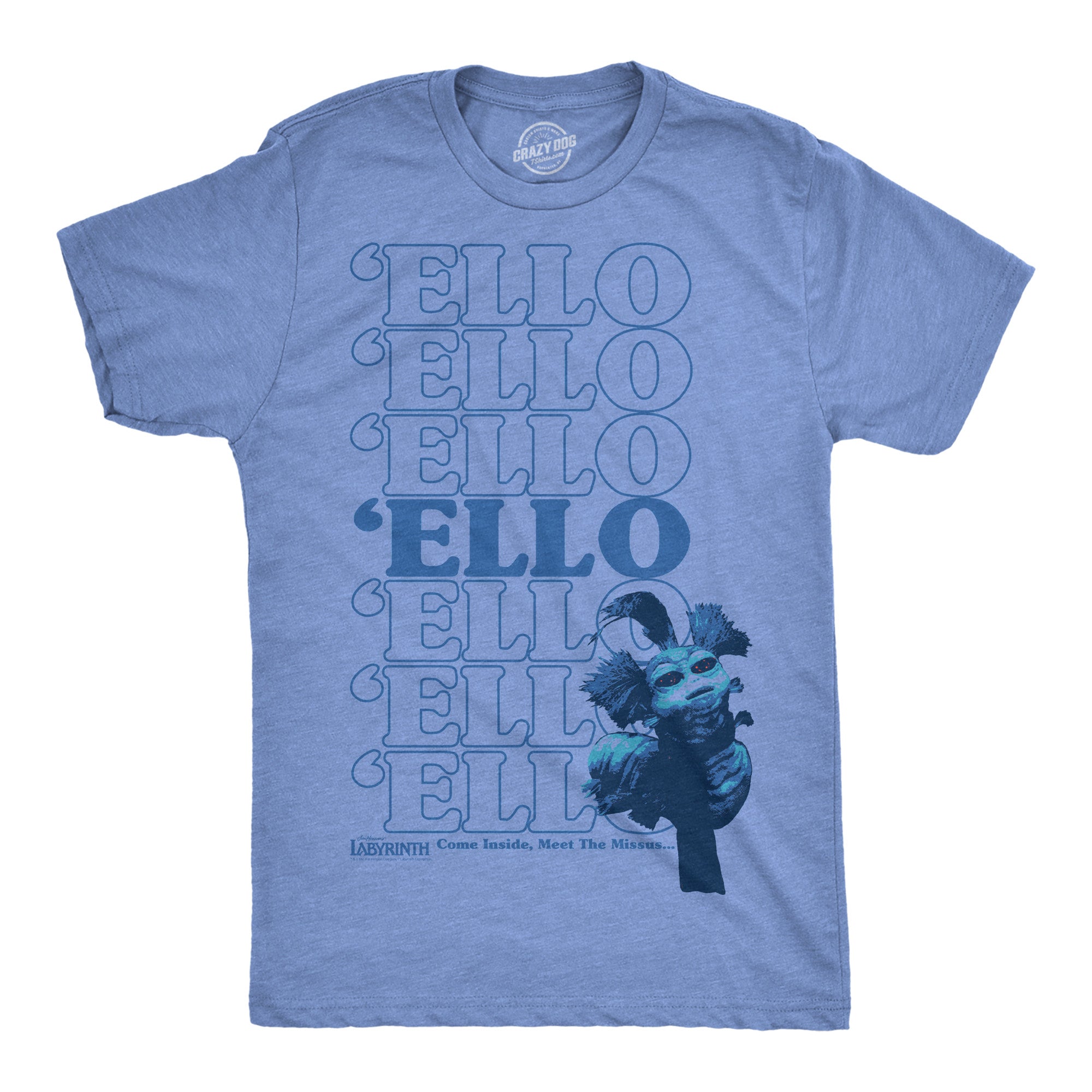 Ello Repeated Worm Men's T Shirt