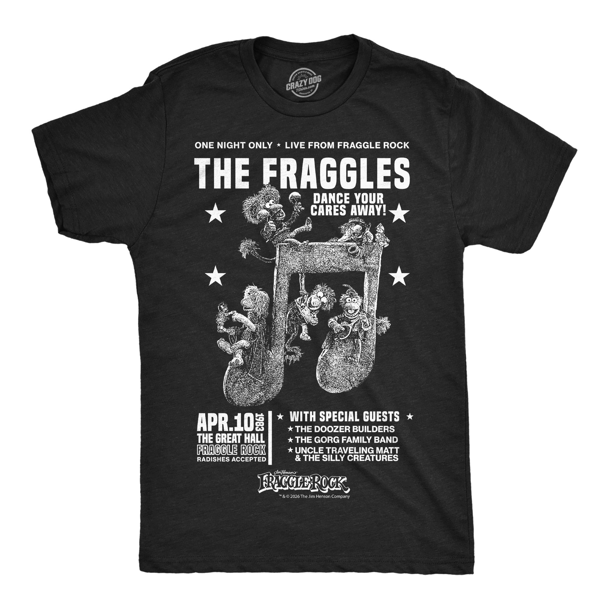 The Fraggles Concert Poster Men's T Shirt