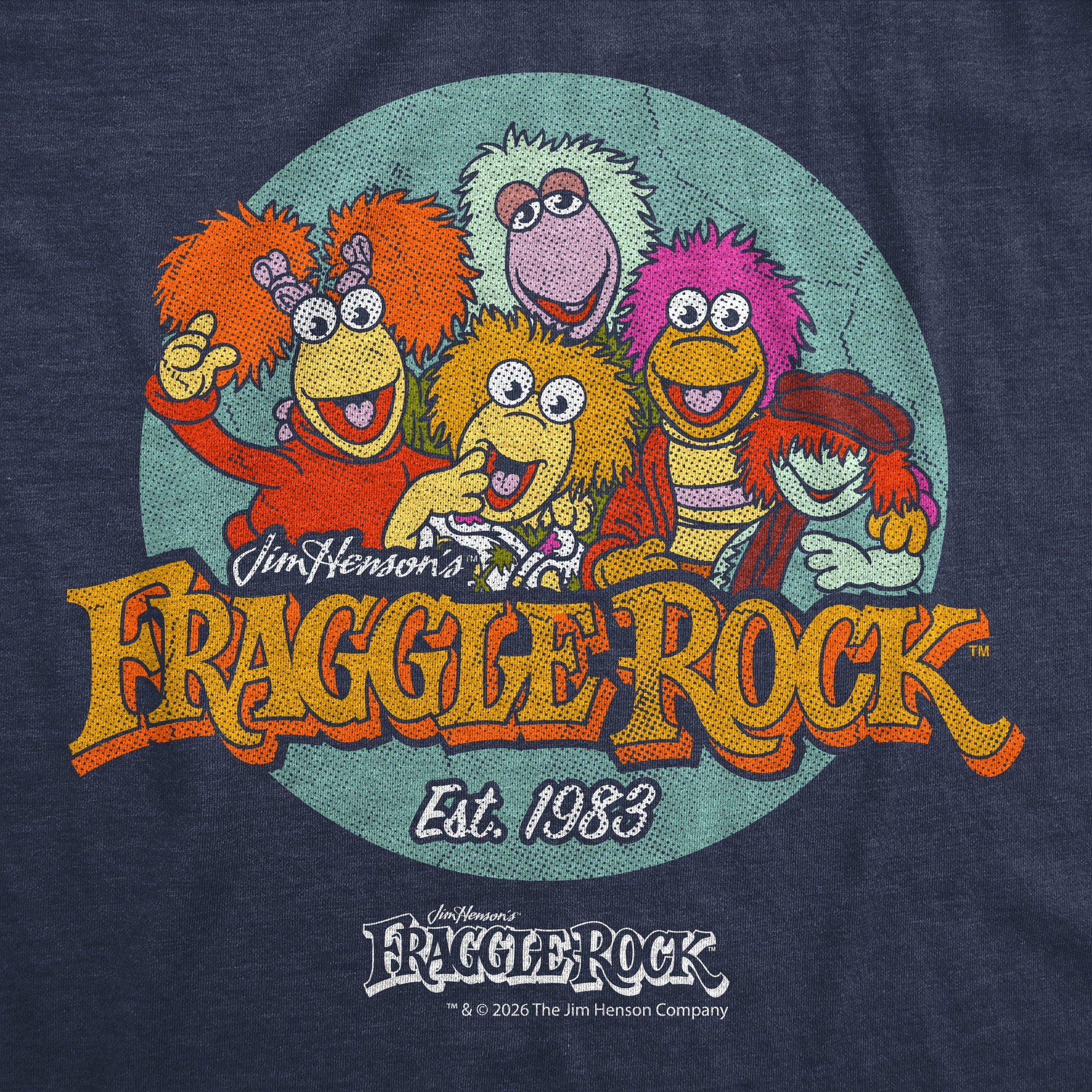 Fraggle Rock Logo Men's T Shirt