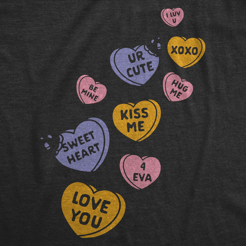 Glitter Candy Hearts Women's T Shirt