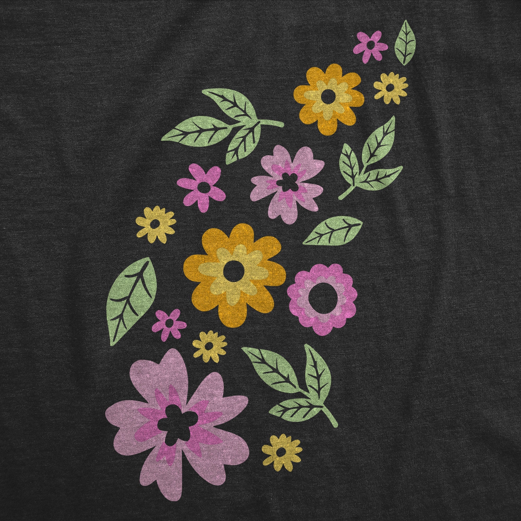 Glitter Flowers Women's T Shirt