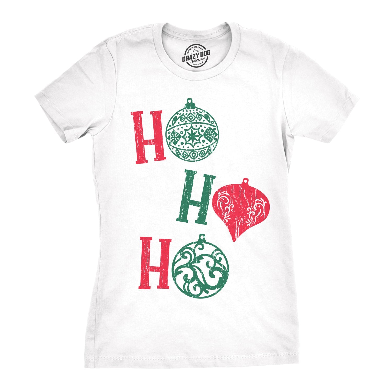 Ho Ho Ho Ornaments Women's T Shirt