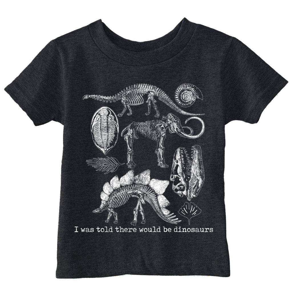 I Was Told There Would Be Dinosaurs Toddler T Shirt