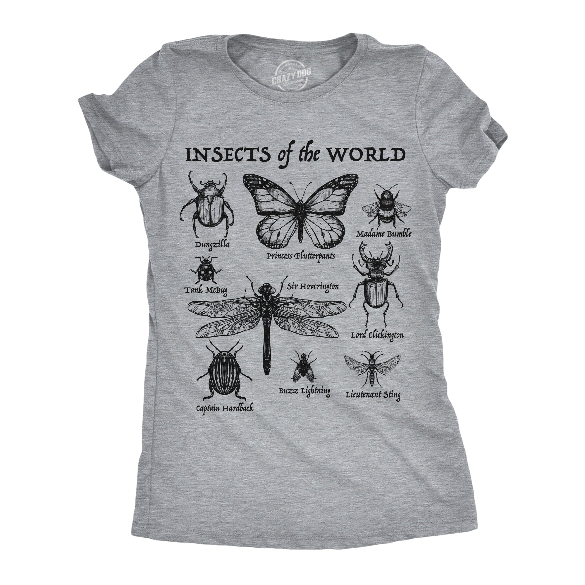 Insects Of The World Women's T Shirt