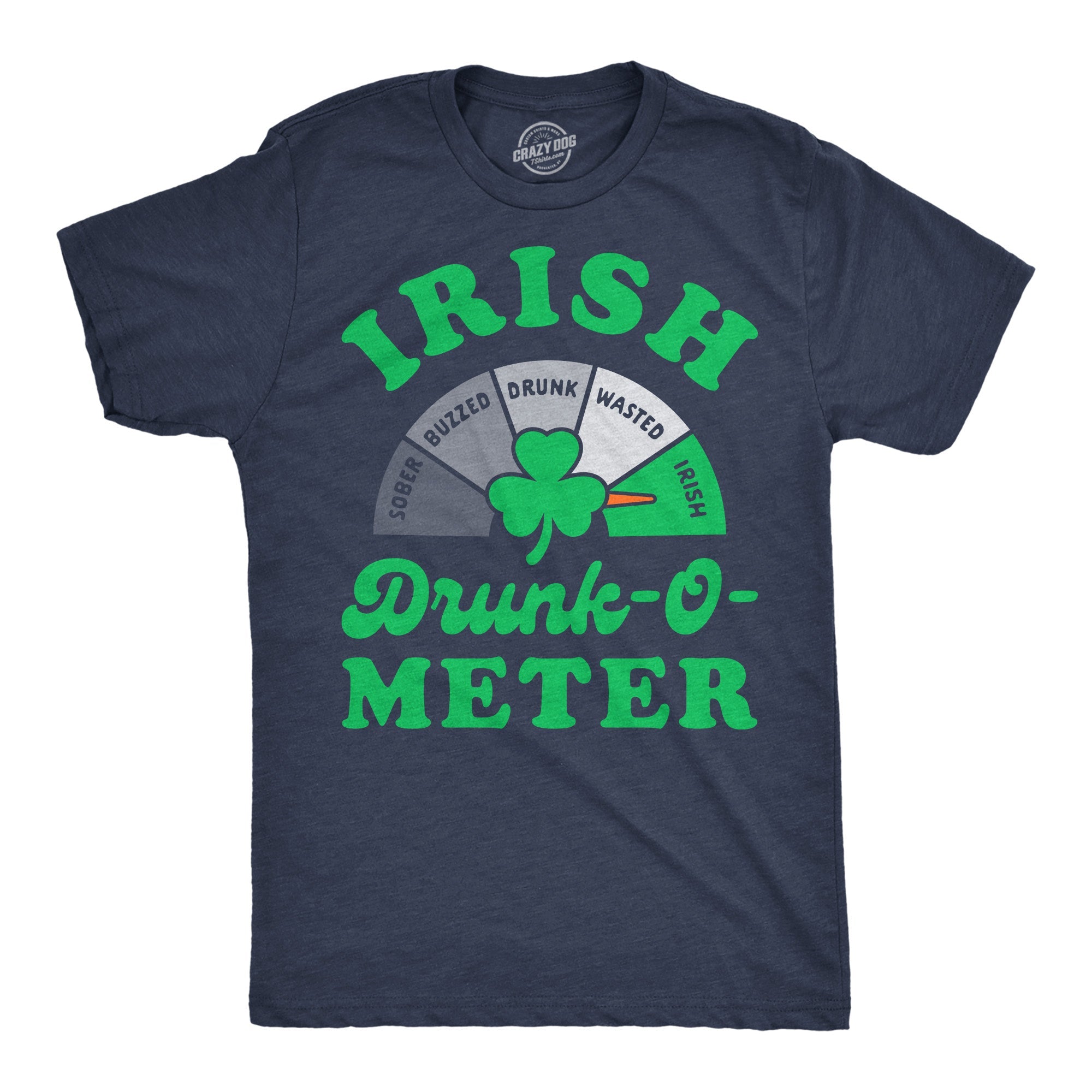 Irish Drunk O Meter Men's T Shirt