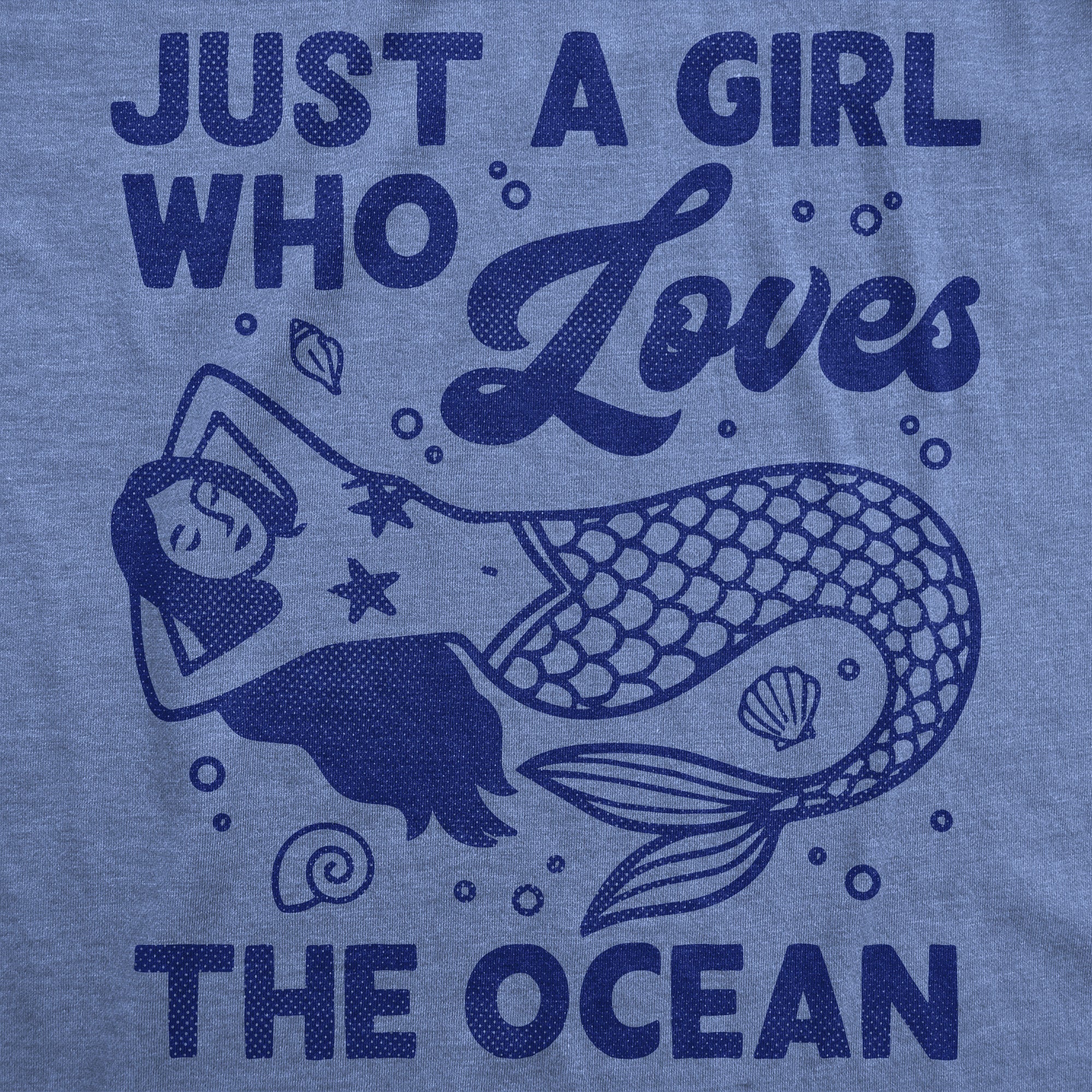 Just A Girl Who Loves The Ocean Women's T Shirt