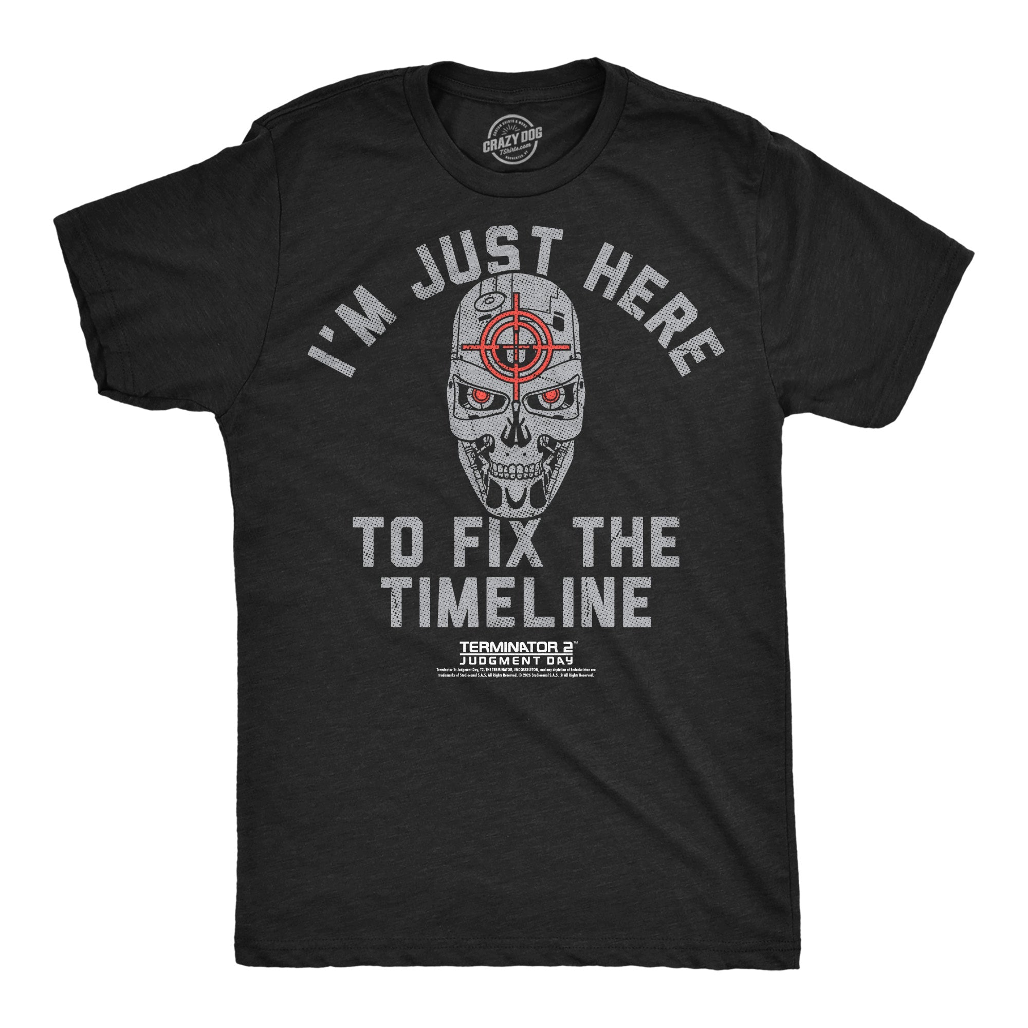 Im Just Here To Fix The Timeline Men's T Shirt