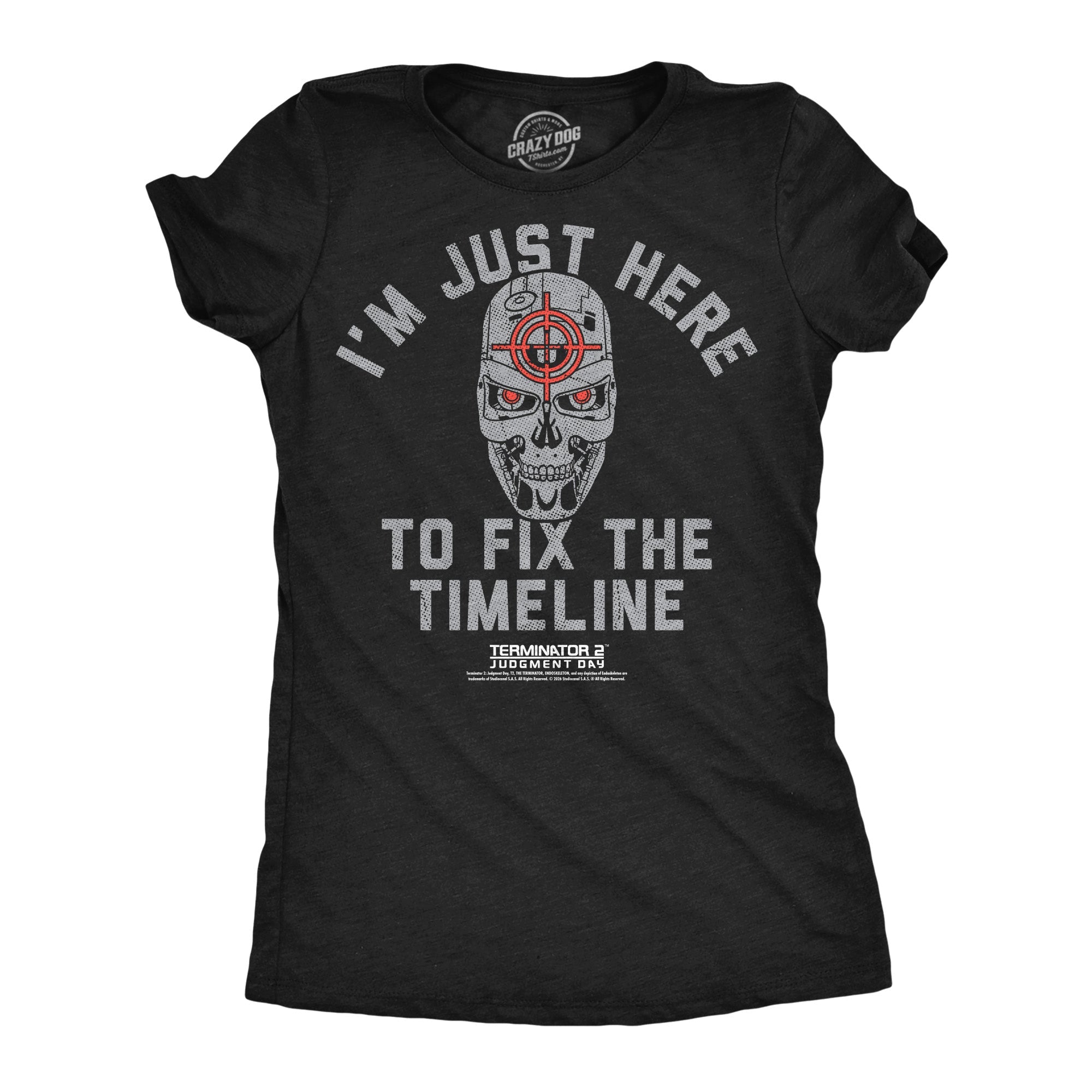 Im Just Here To Fix The Timeline Women's T Shirt