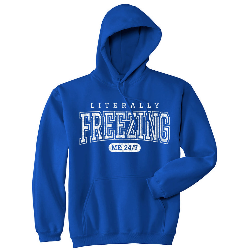 Literally Freezing Hoodie