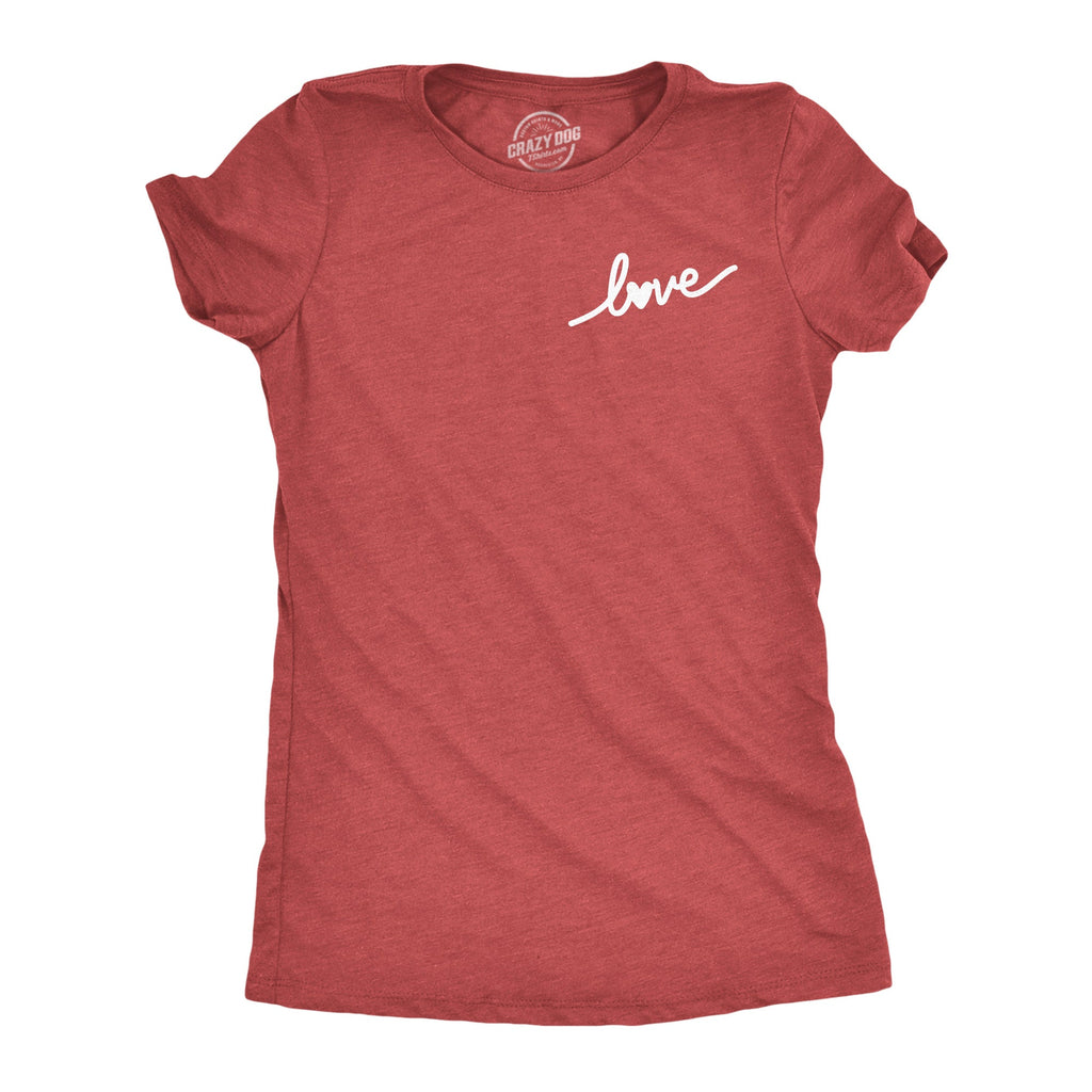 Love Script Women's T Shirt