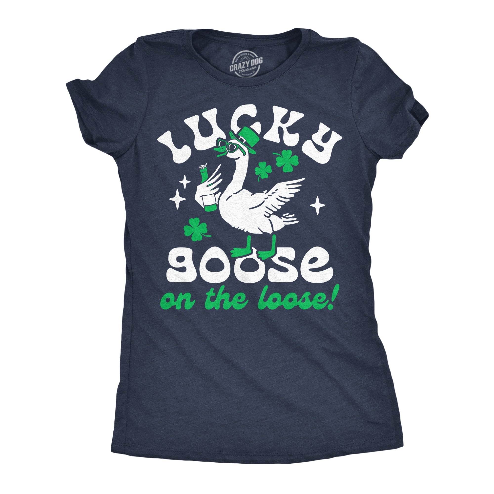 Lucky Goose On The Loose Women's T Shirt