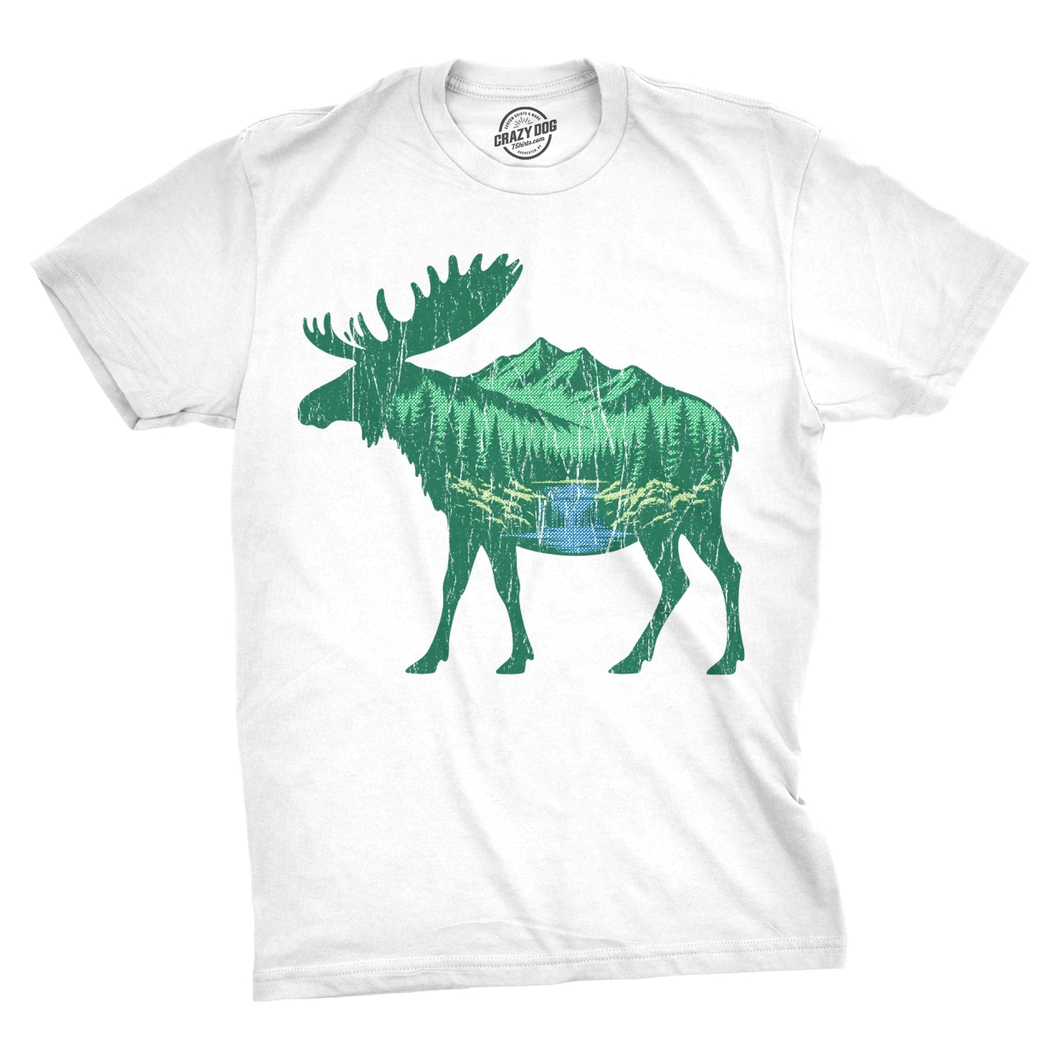 Nature Moose Men's T Shirt
