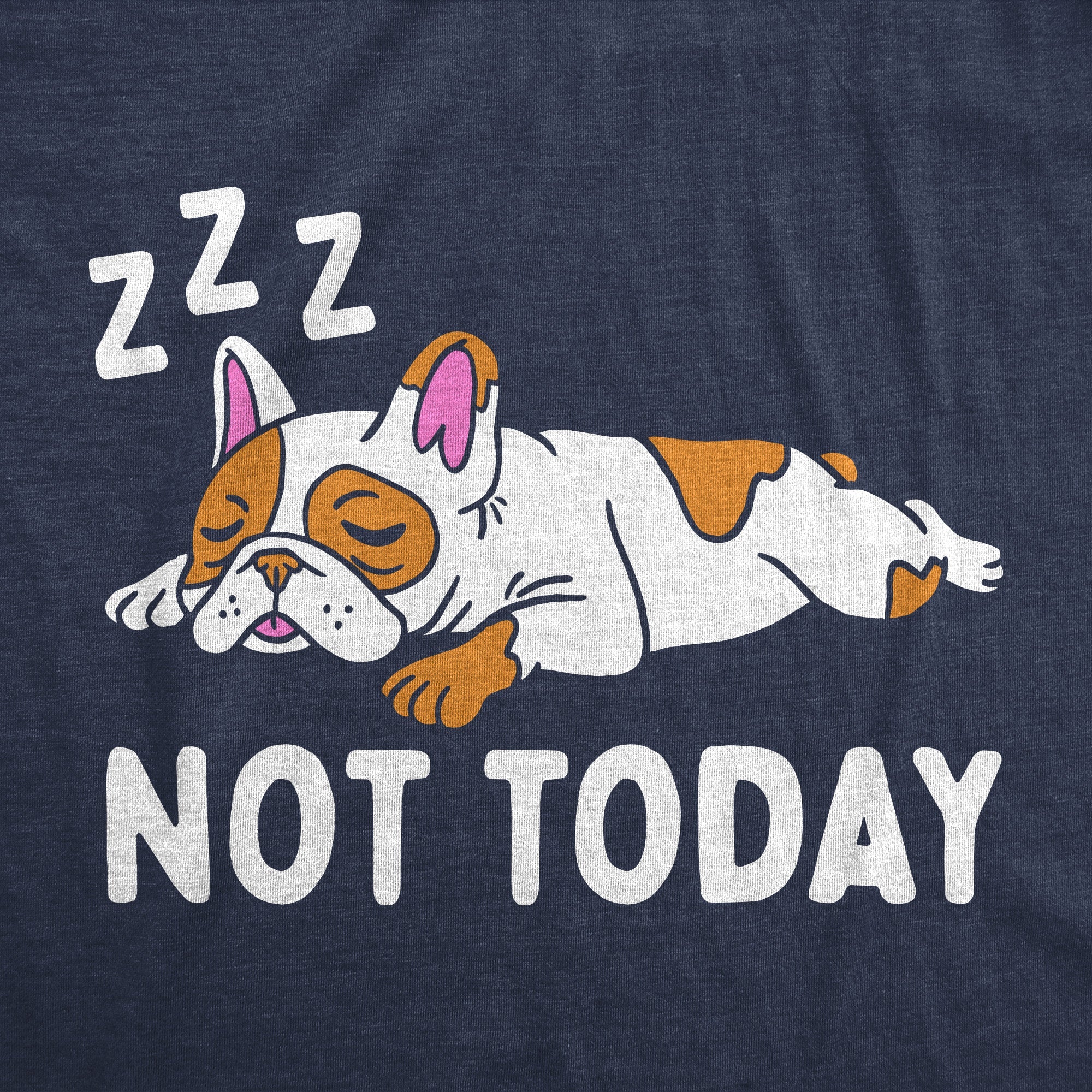 Not Today French Bull Dog Women's T Shirt