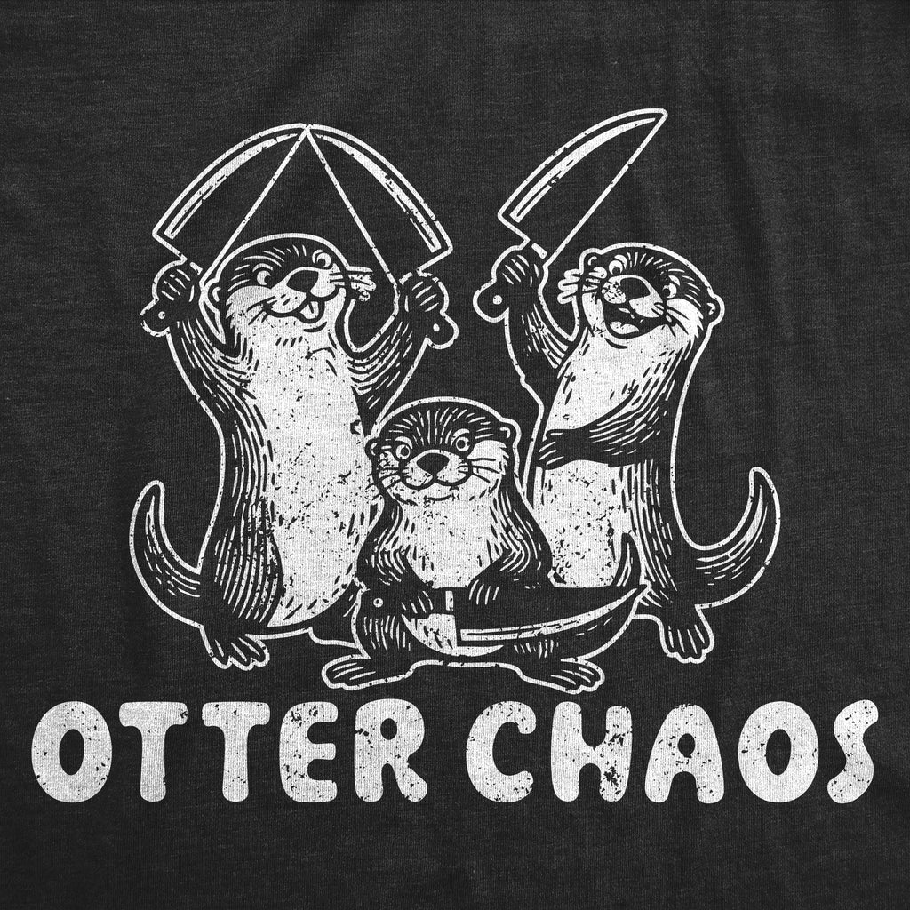 Otter Chaos Men's T Shirt