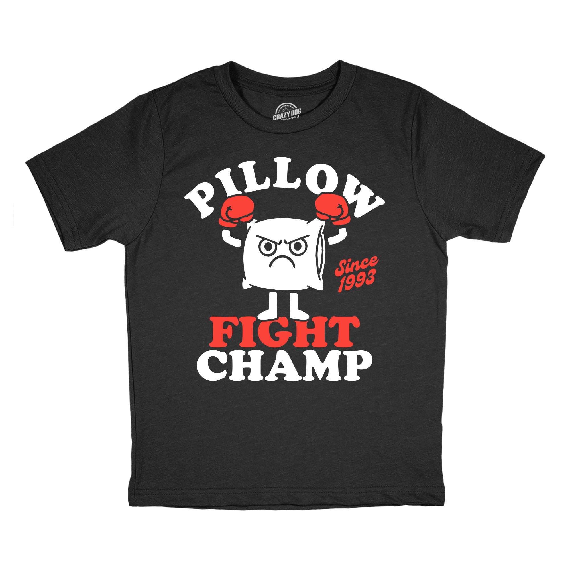 Pillow Fight Champ Youth T Shirt