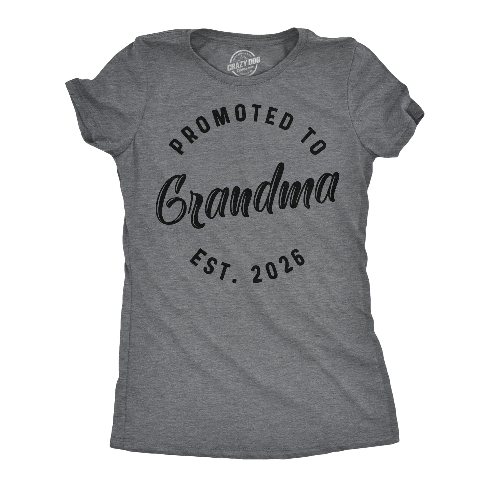Promoted To Grandma 2026 Women's T Shirt