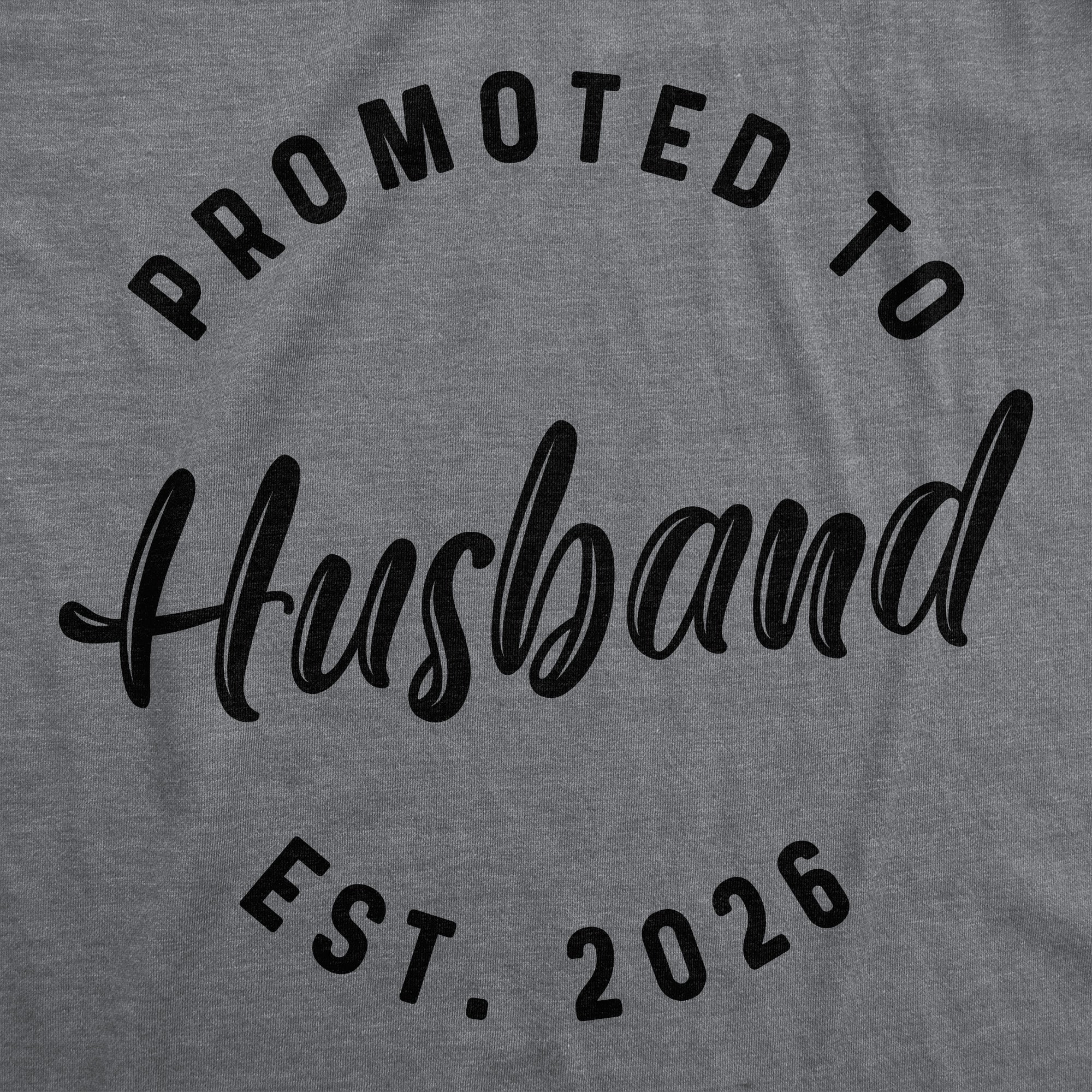 Promoted To Husband 2026 Men's T Shirt