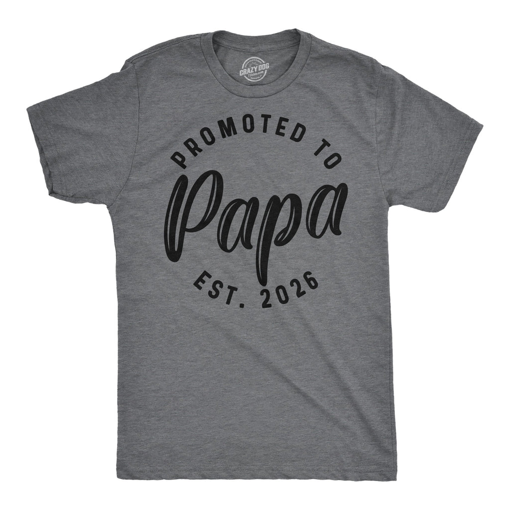 Promoted To Papa 2026 Men's T Shirt