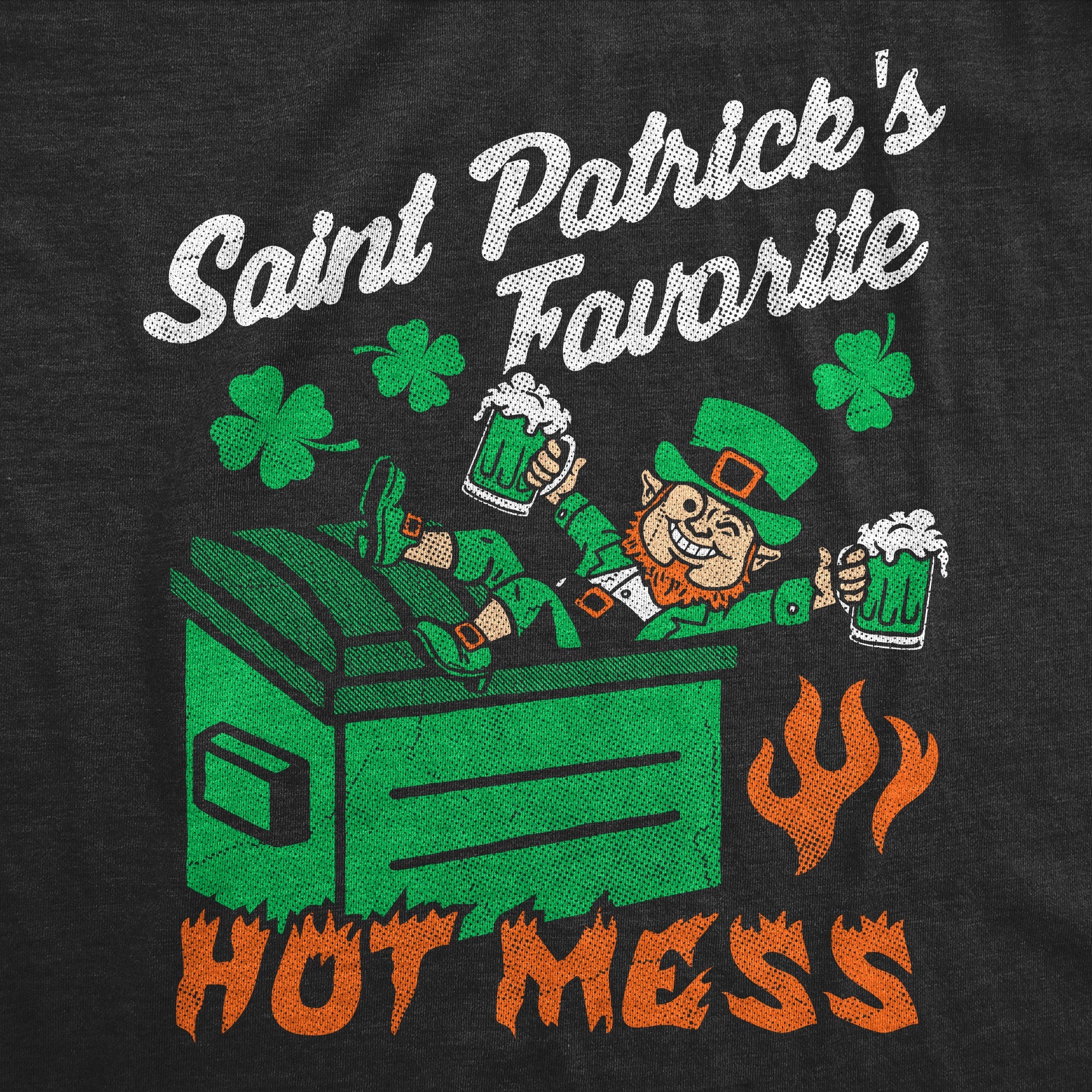 Saint Patricks Favorite Hot Mess Women's T Shirt