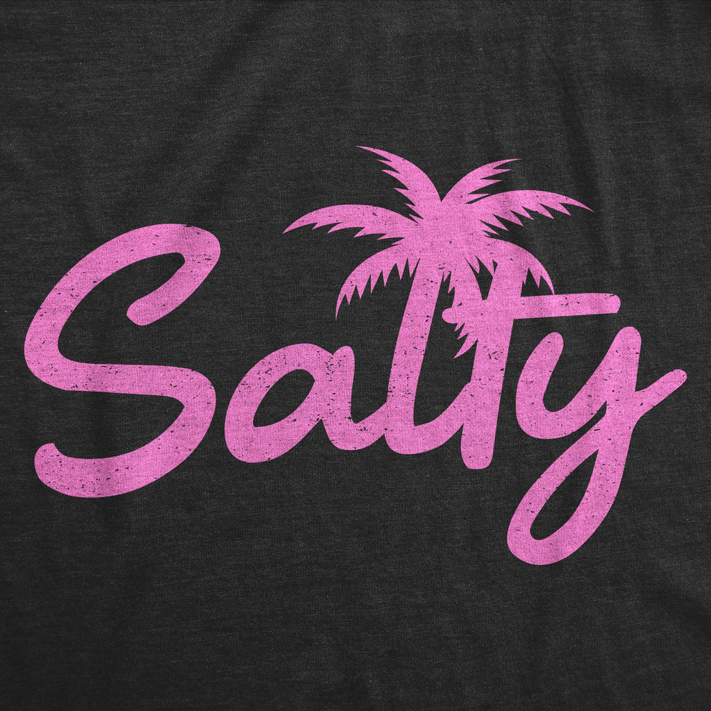Salty Palm Tree Women's T Shirt