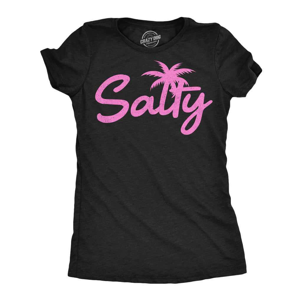 Salty Palm Tree Women's T Shirt