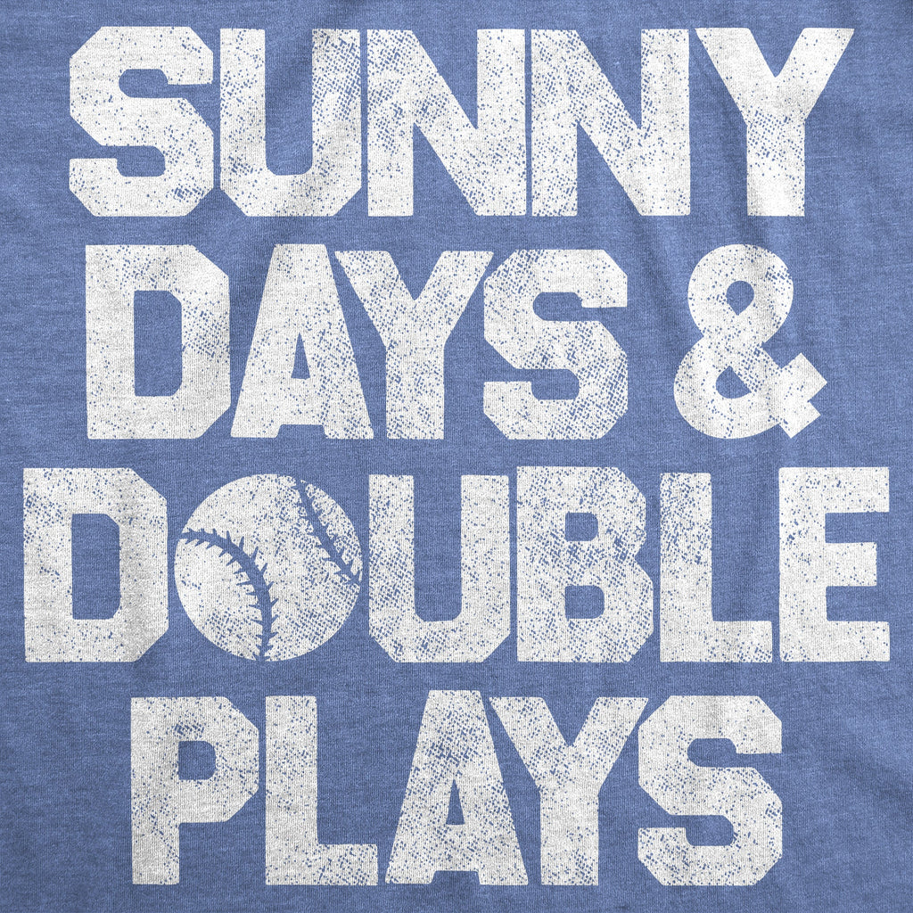 Sunny Days And Double Plays Women's T Shirt