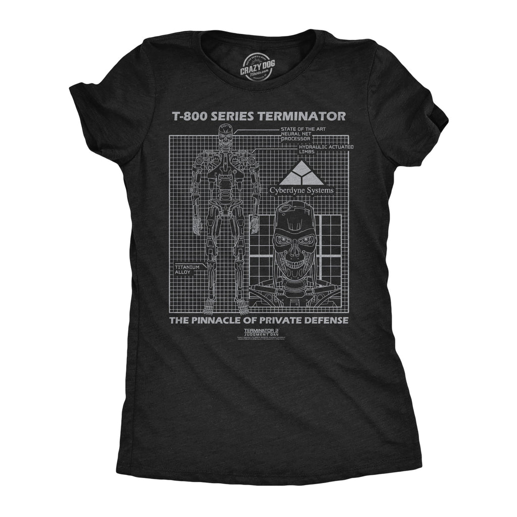 T-800 Schematic Women's T Shirt